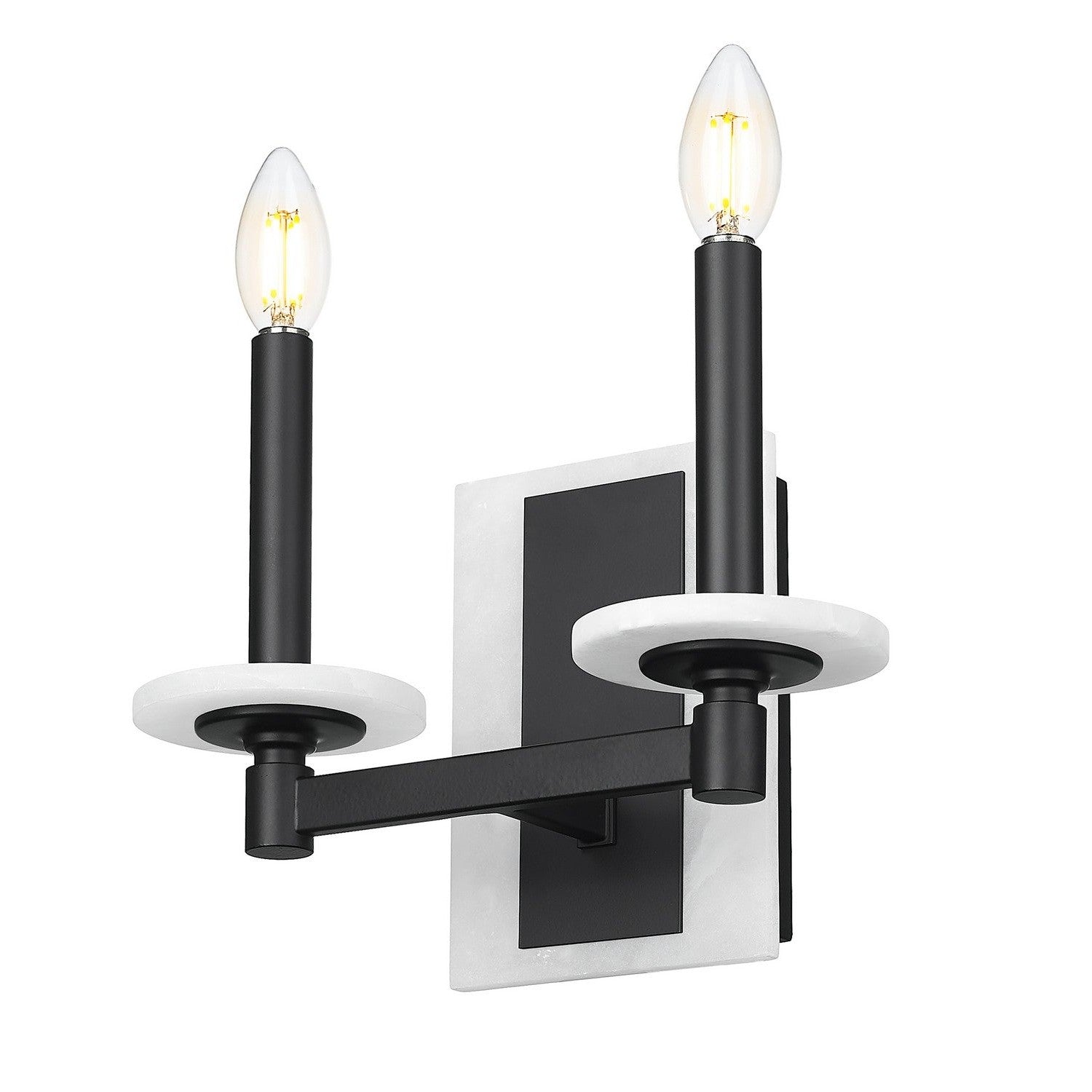 Z-Lite - 3045-2S-MB - Two Light Wall Sconce - Kaden - Matte Black