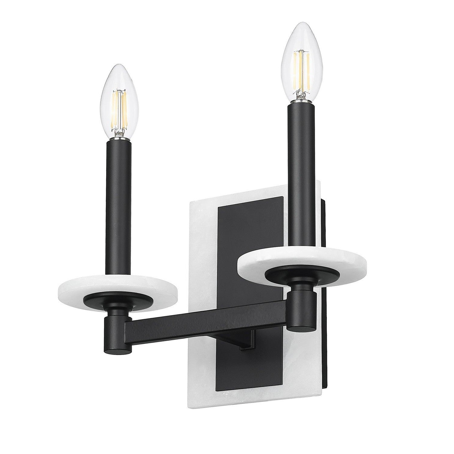 Z-Lite - 3045-2S-MB - Two Light Wall Sconce - Kaden - Matte Black