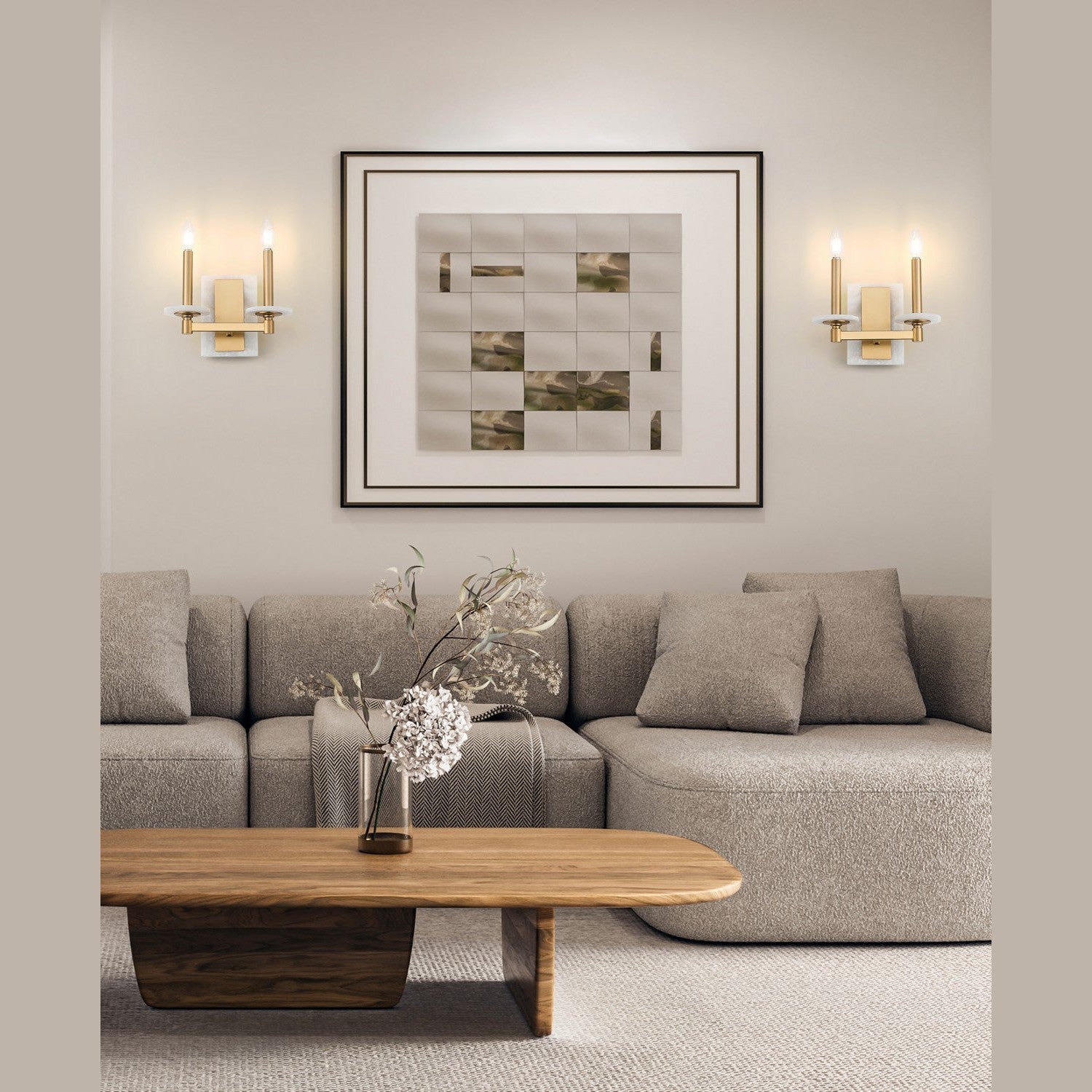 Z-Lite - 3045-2S-MGLD - Two Light Wall Sconce - Kaden - Modern Gold