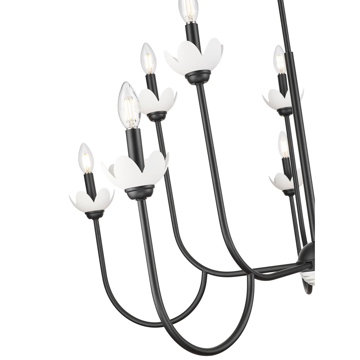 Z-Lite - 352-10MB - Ten Light Chandelier - Allistair - Matte Black