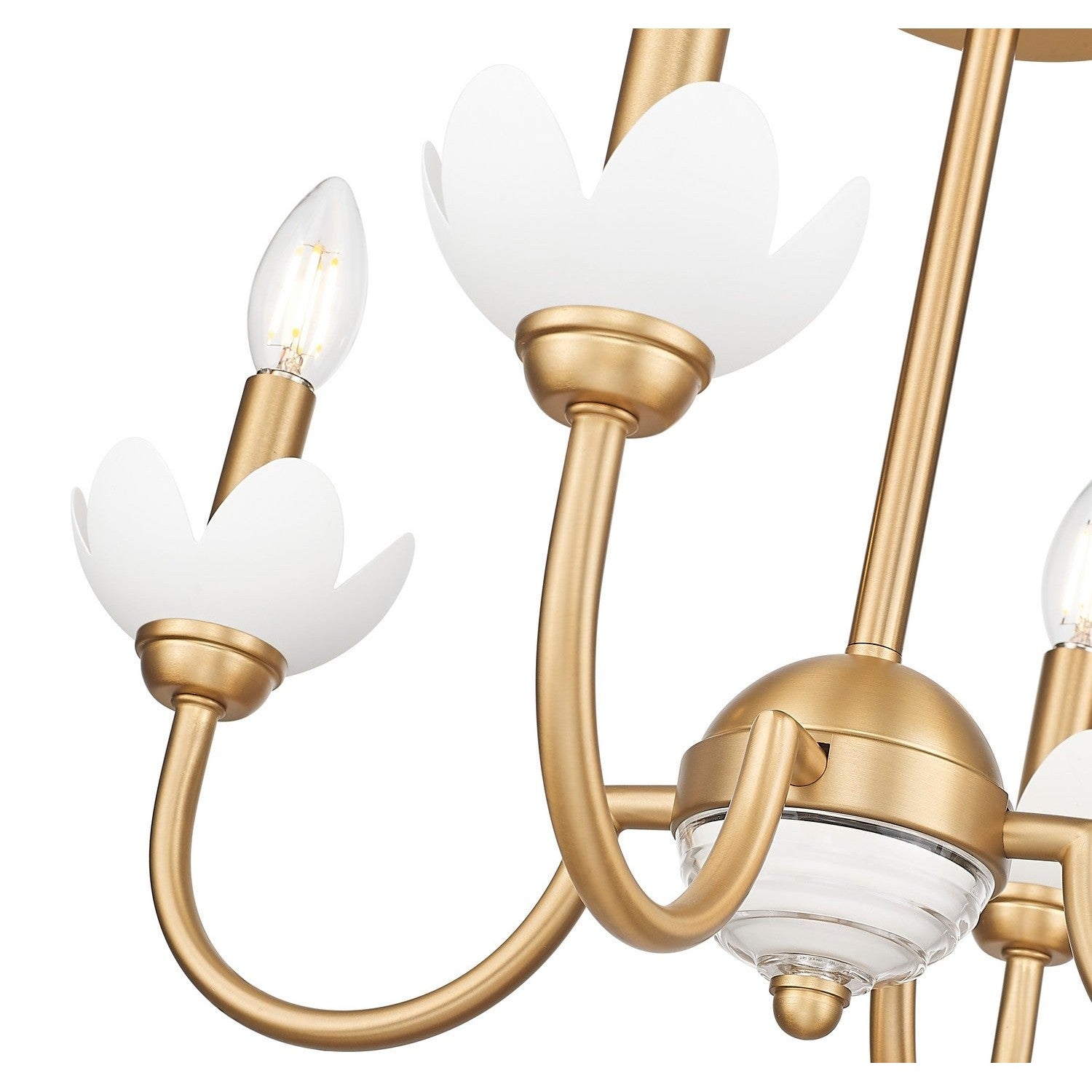 Z-Lite - 352-4SF-MGLD - Four Light Semi Flush Mount - Allistair - Modern Gold