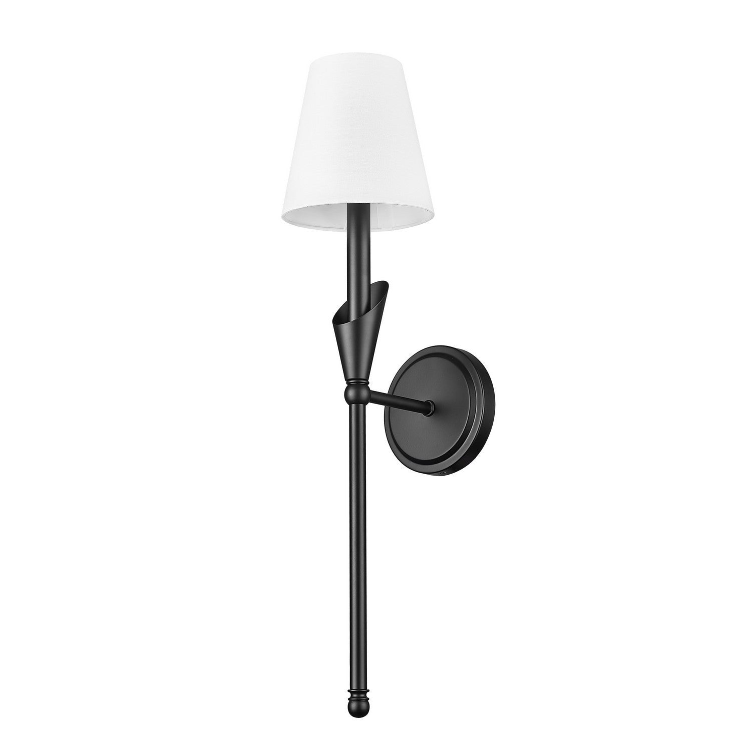 Z-Lite - 4014-1SA-MB - One Light Wall Sconce - Claudelle - Matte Black