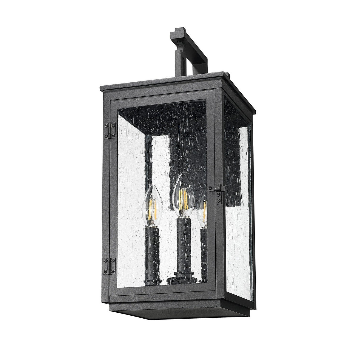 Z-Lite - 5019M-BK - Three Light Outdoor Wall Mount - Hartwell - Sand Black