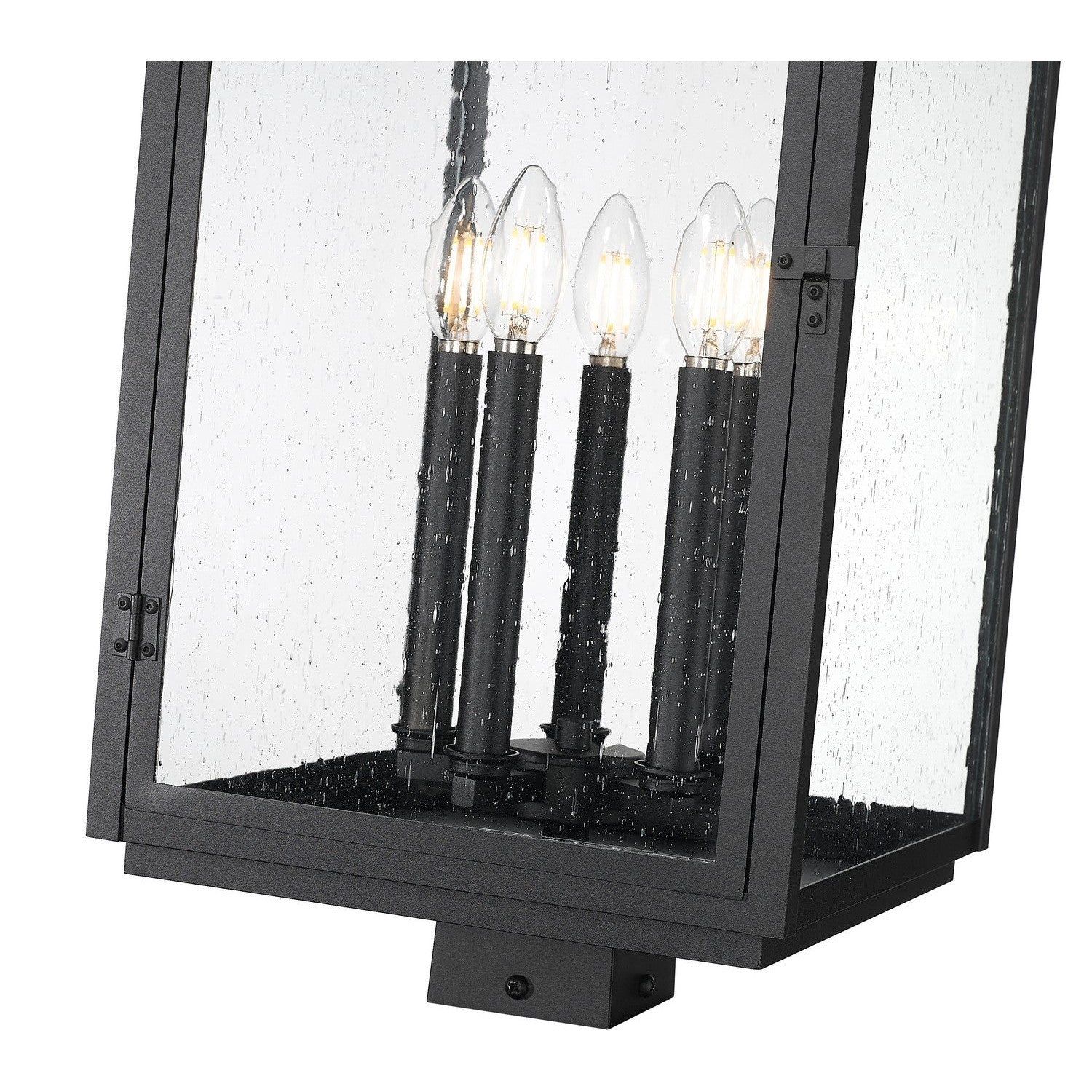 Z-Lite - 5019PHXLS-BK - Five Light Outdoor Post Mount - Hartwell - Sand Black
