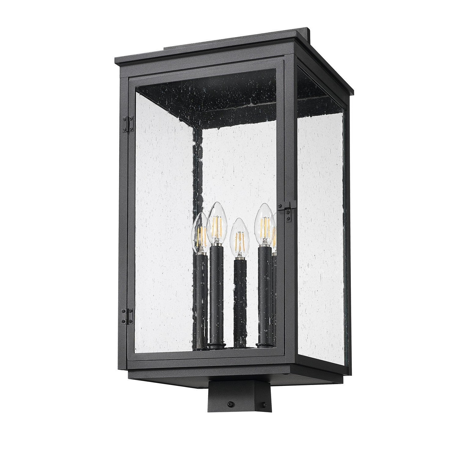 Z-Lite - 5019PHXLS-BK - Five Light Outdoor Post Mount - Hartwell - Sand Black