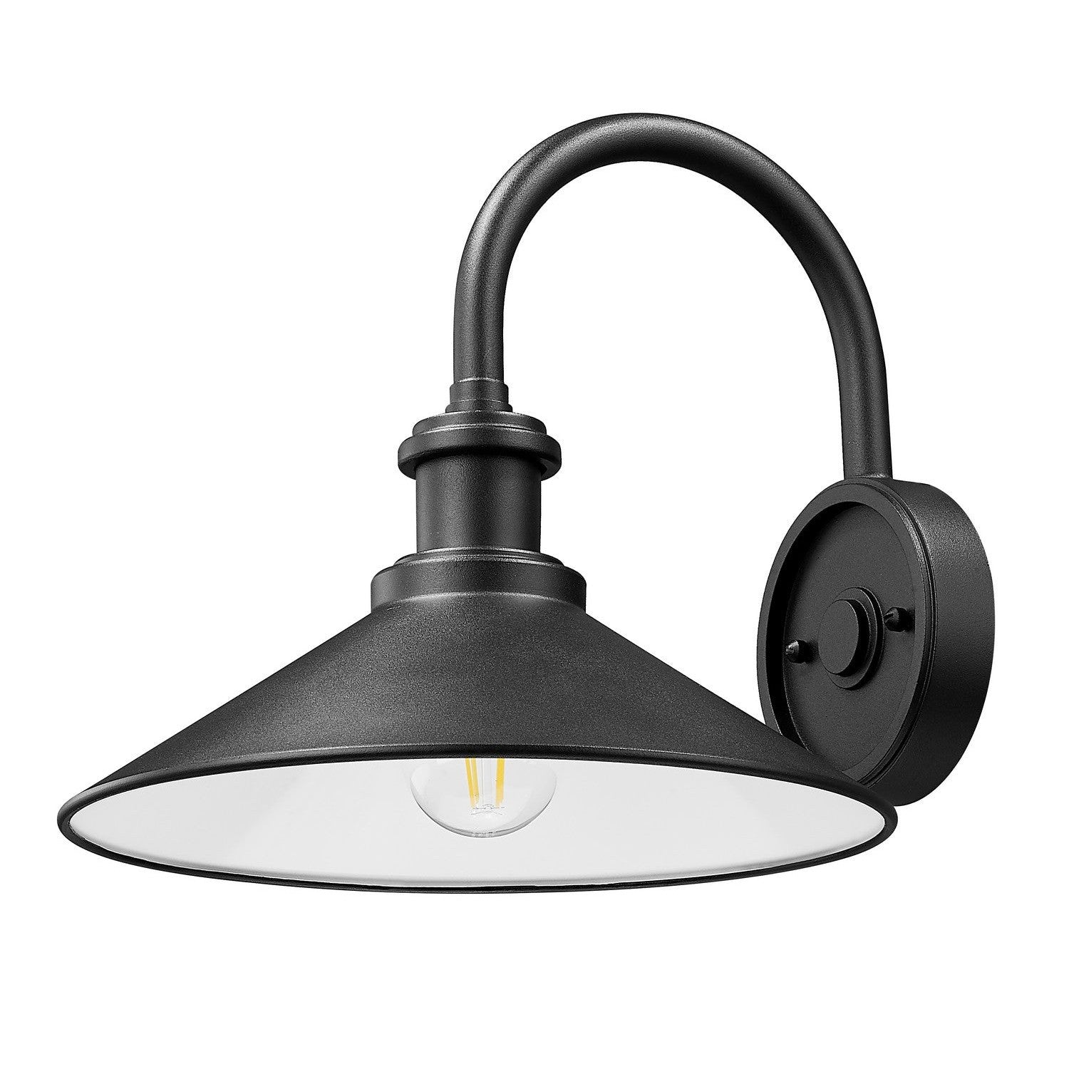 Z-Lite - 5021M-BK - One Light Outdoor Wall Mount - RLM - Sand Black
