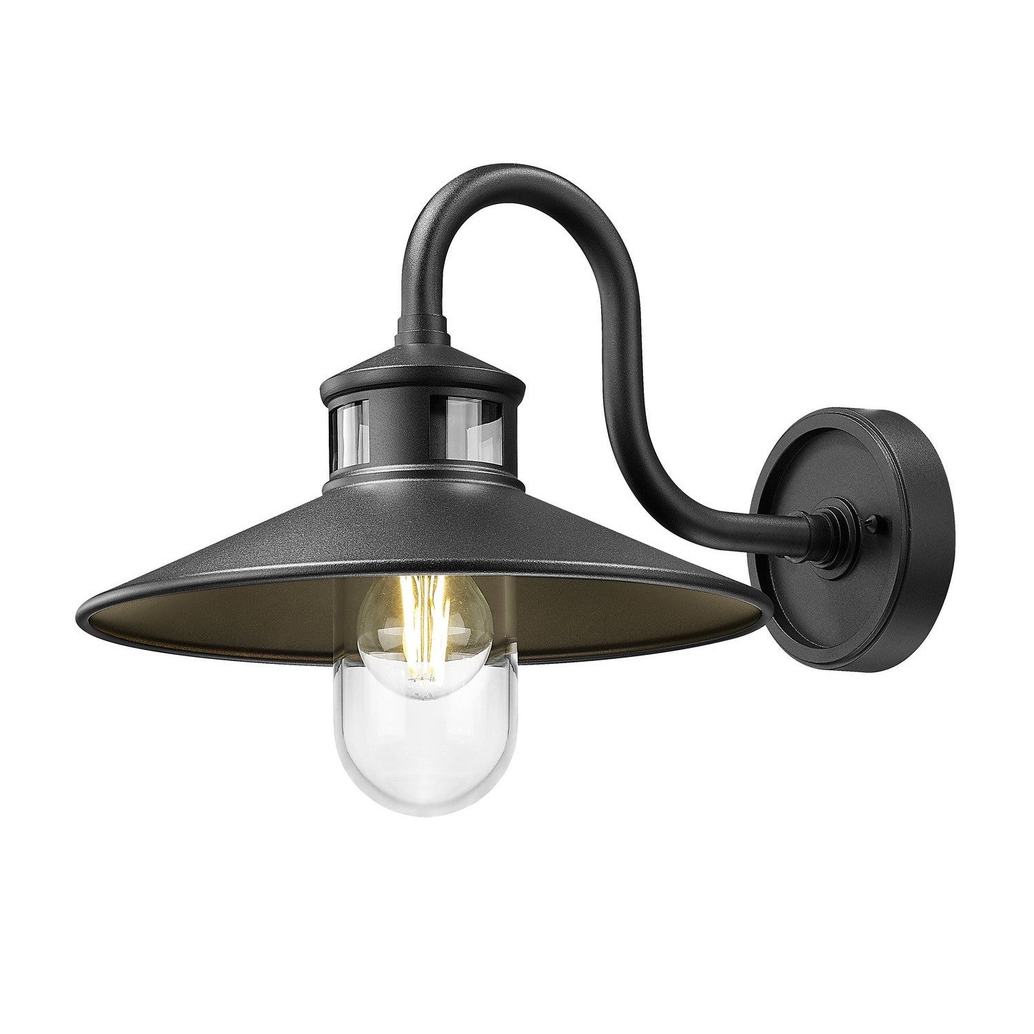 Z-Lite - 5027M-BK - One Light Outdoor Wall Mount - RLM - Sand Black