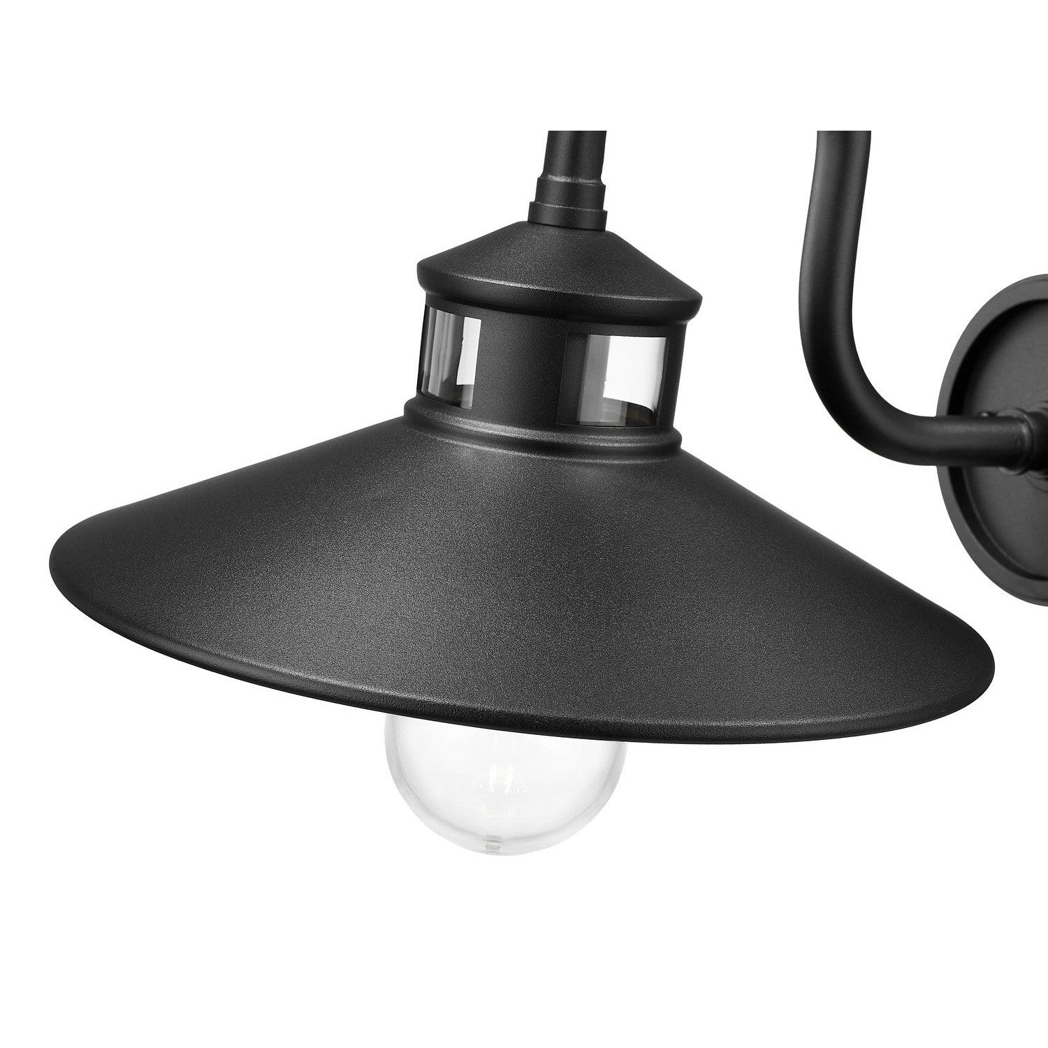 Z-Lite - 5027M-BK - One Light Outdoor Wall Mount - RLM - Sand Black