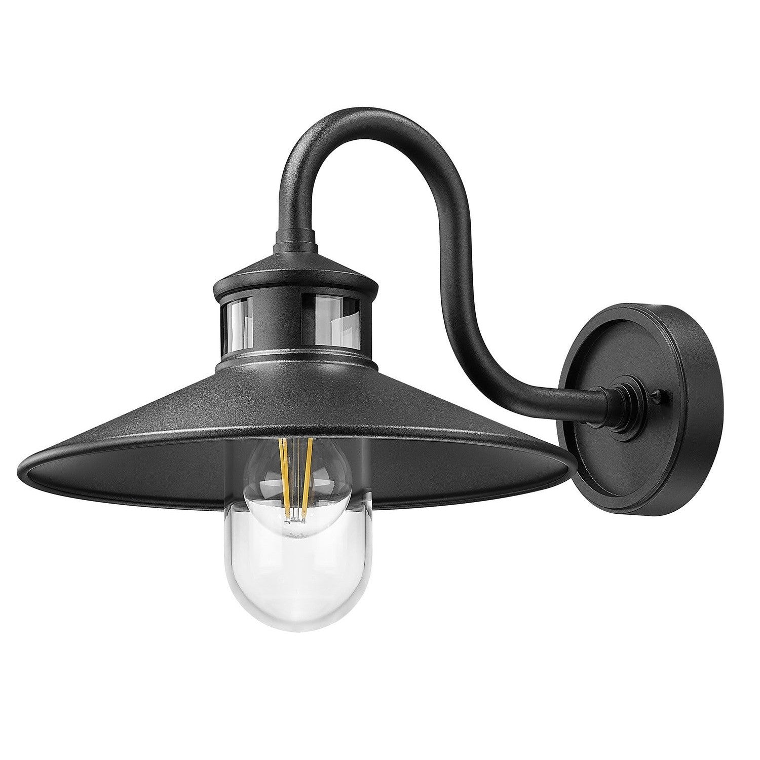 Z-Lite - 5027M-BK - One Light Outdoor Wall Mount - RLM - Sand Black