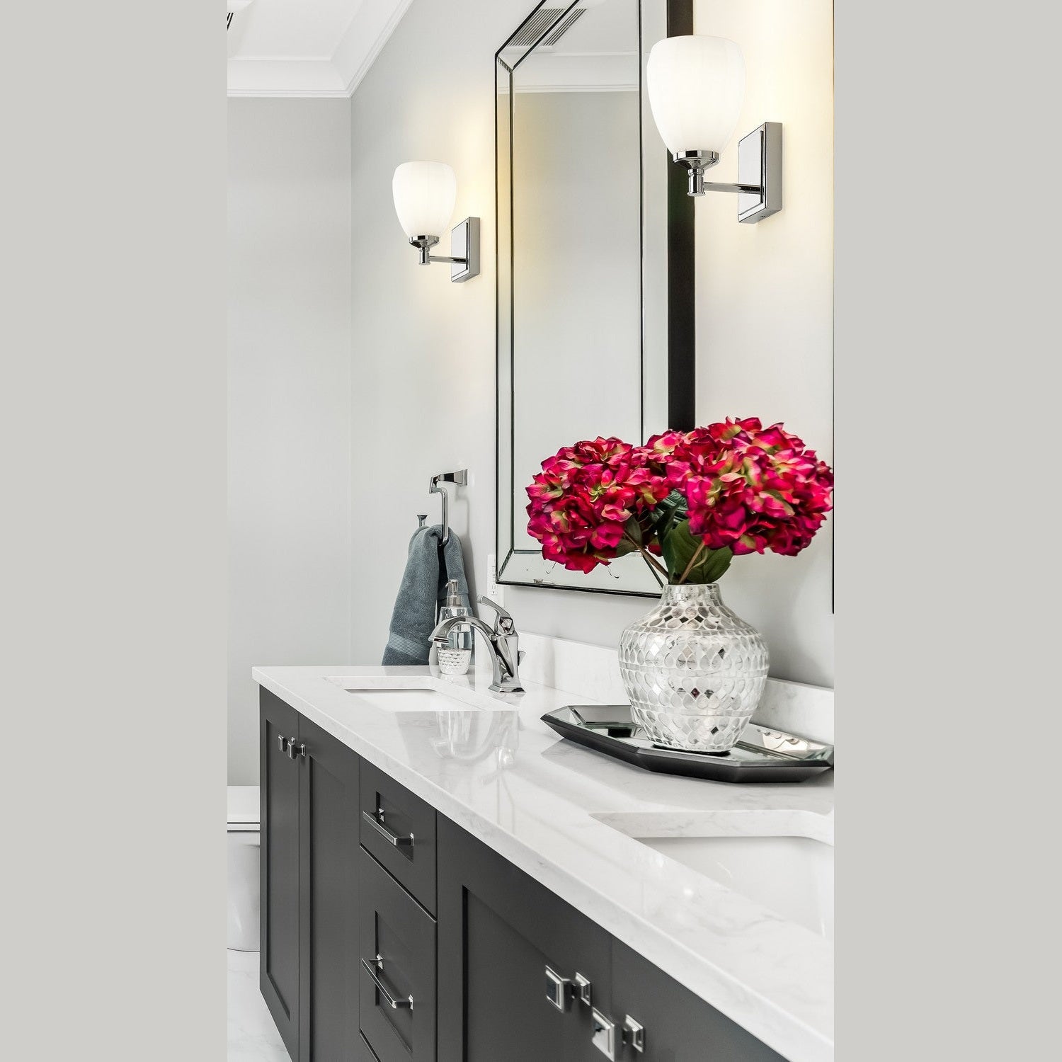 Z-Lite - 7004-1V-CH - One Light Vanity - Oren - Chrome