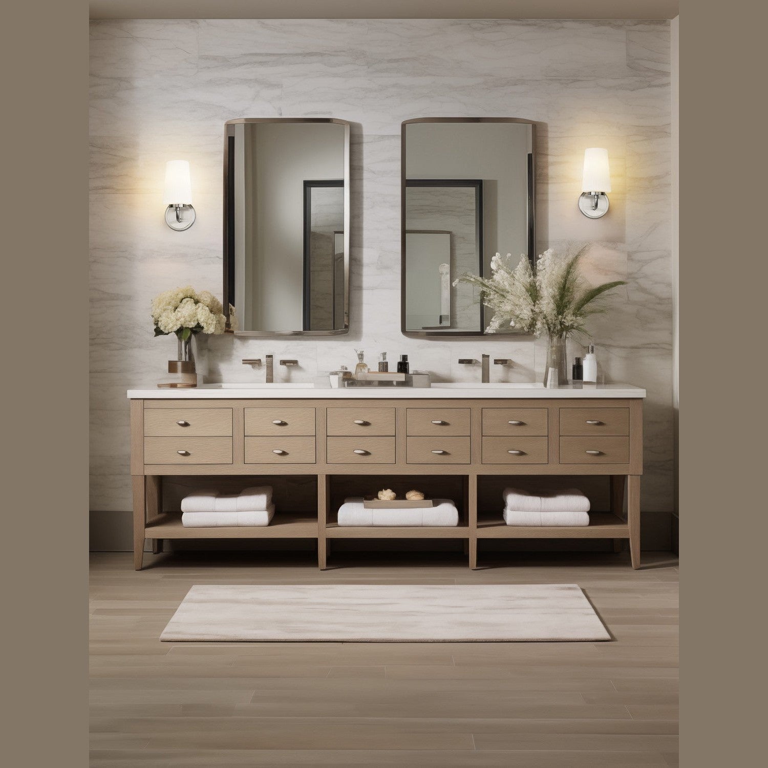 Z-Lite - 7005-1S-BN - One Light Wall Sconce - Montford - Brushed Nickel