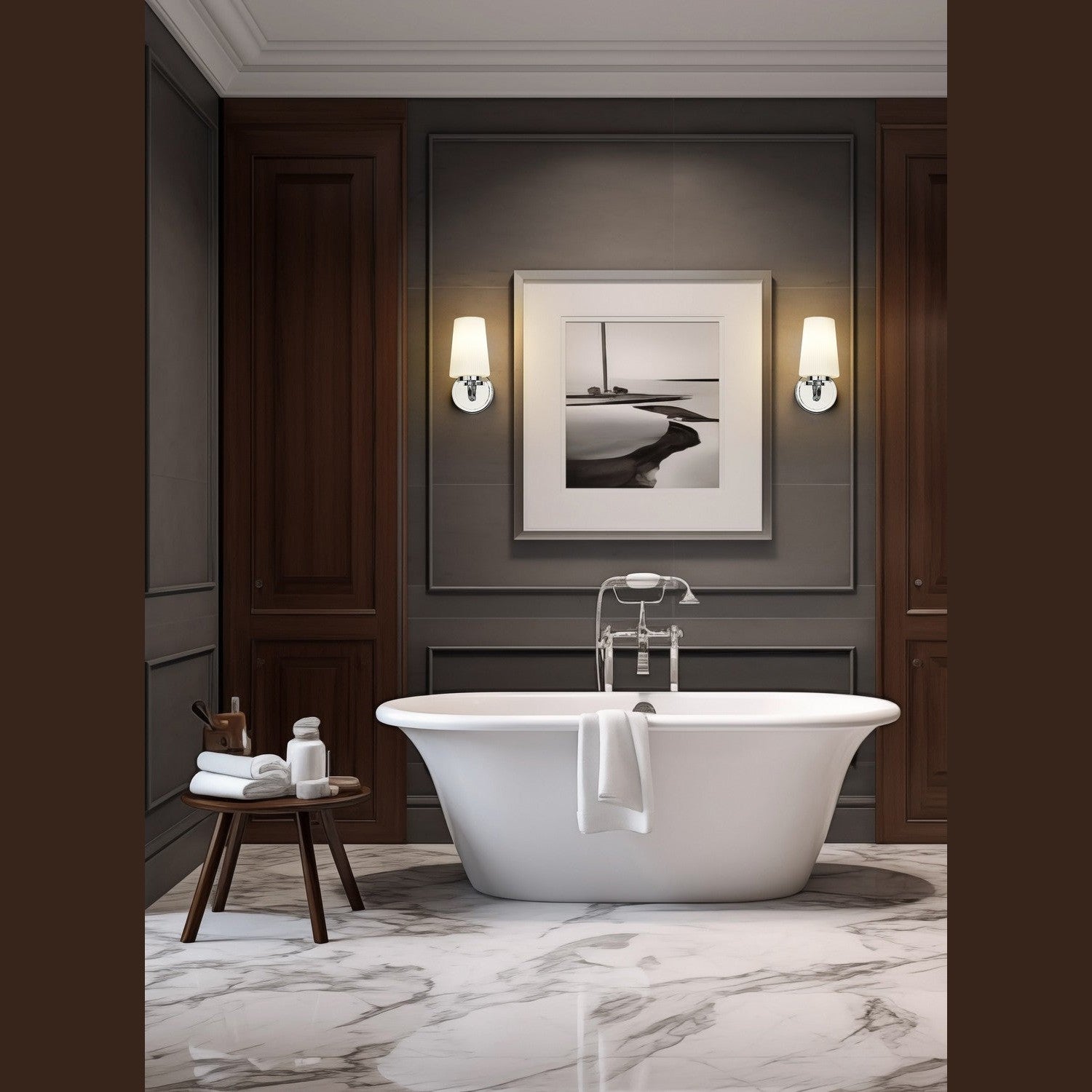 Z-Lite - 7005-1S-CH - One Light Wall Sconce - Montford - Chrome