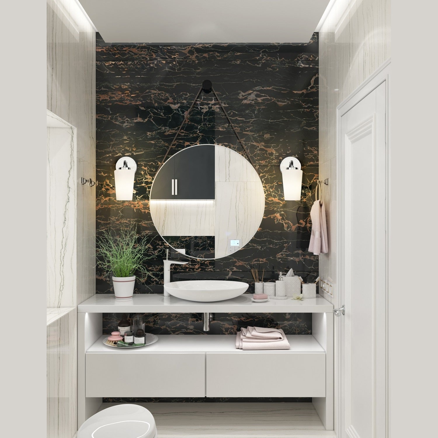 Z-Lite - 7005-1S-CH - One Light Wall Sconce - Montford - Chrome