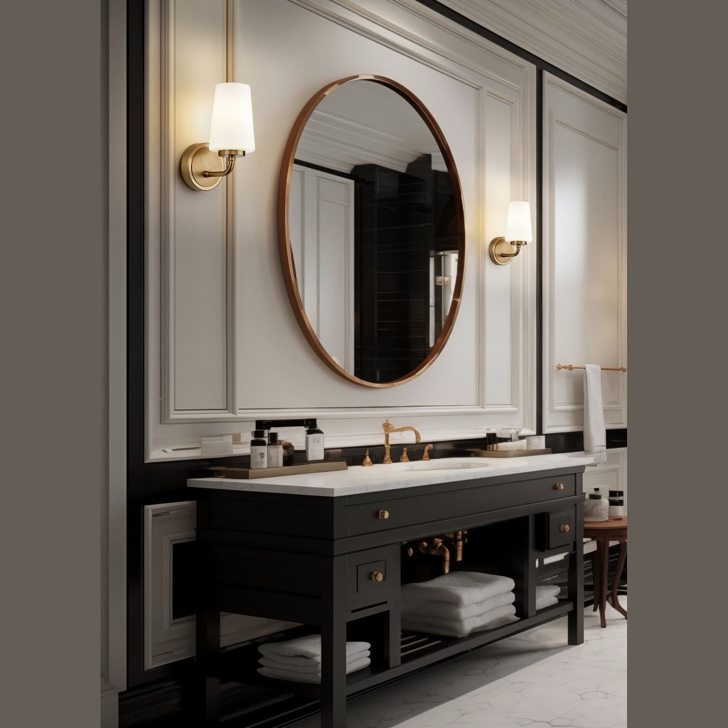 Z-Lite - 7005-1S-MGLD - One Light Wall Sconce - Montford - Modern Gold