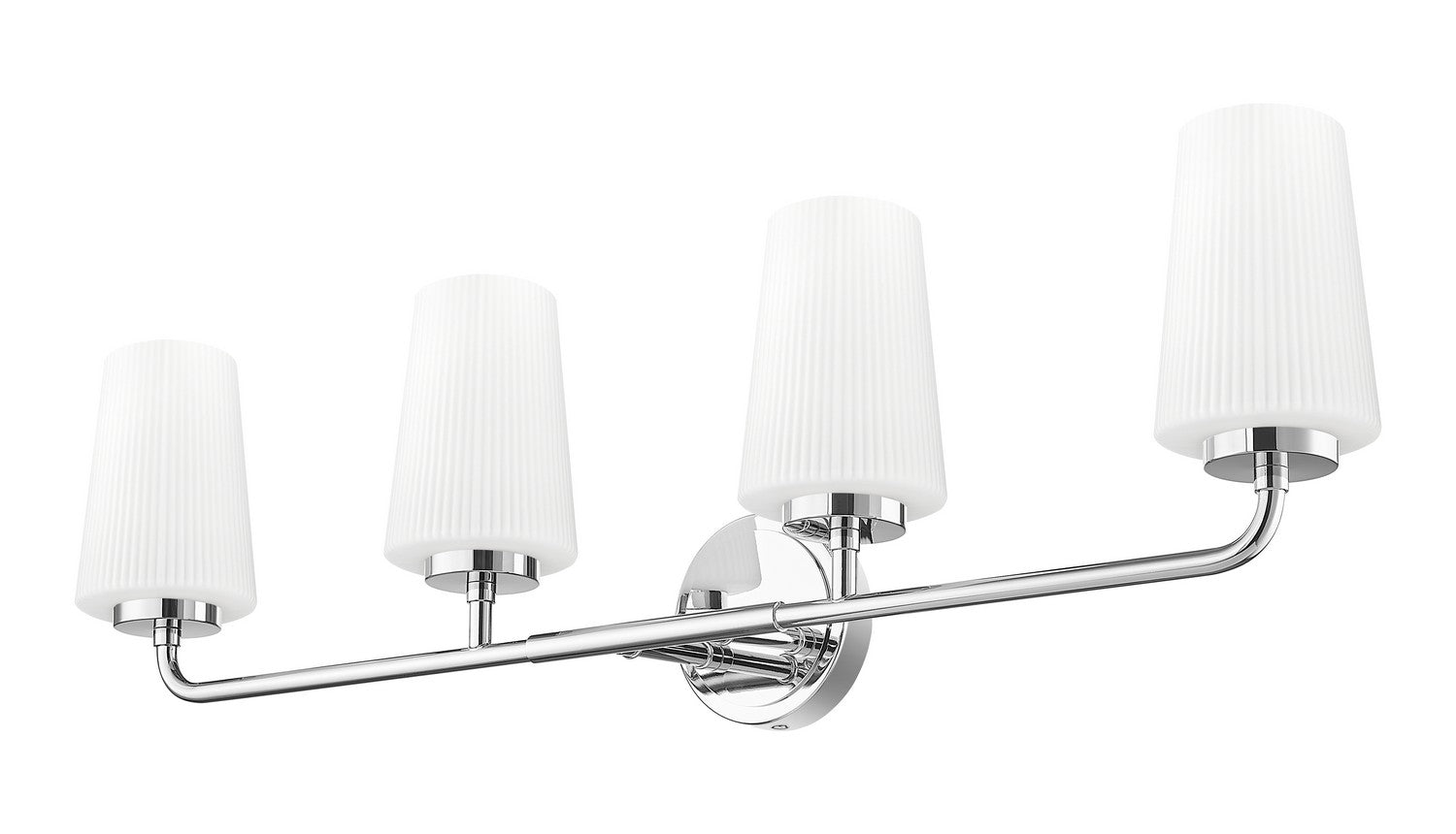 Z-Lite - 7005-4V-CH - Four Light Vanity - Montford - Chrome