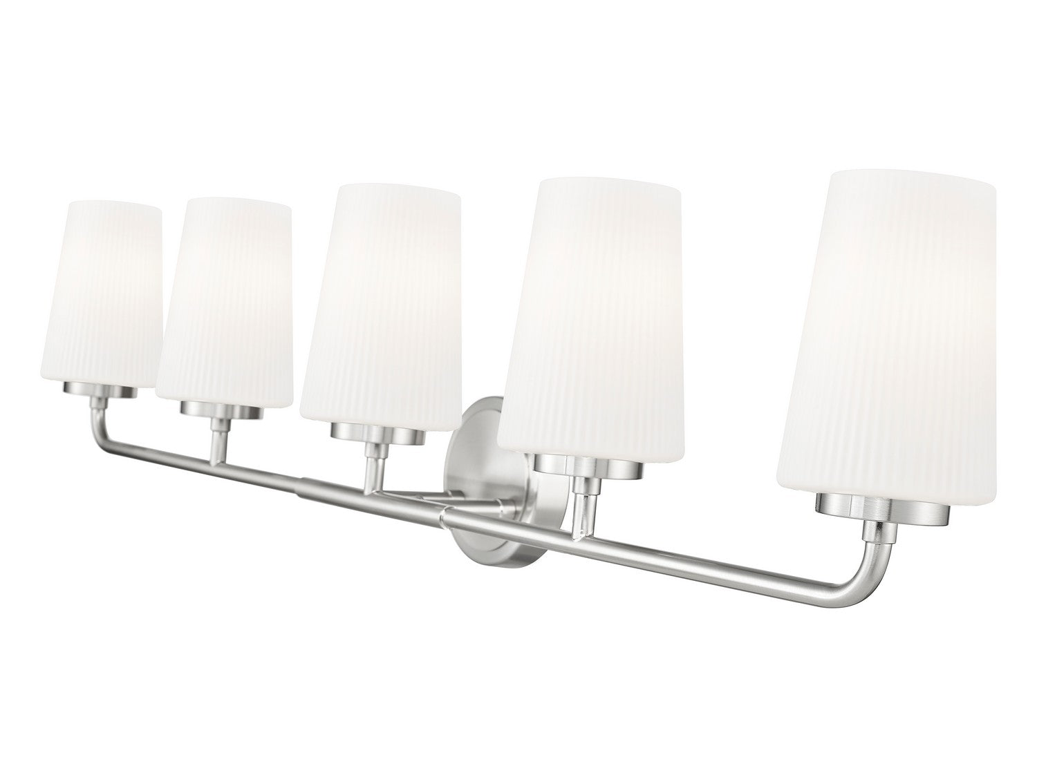 Z-Lite - 7005-5V-BN - Five Light Vanity - Montford - Brushed Nickel