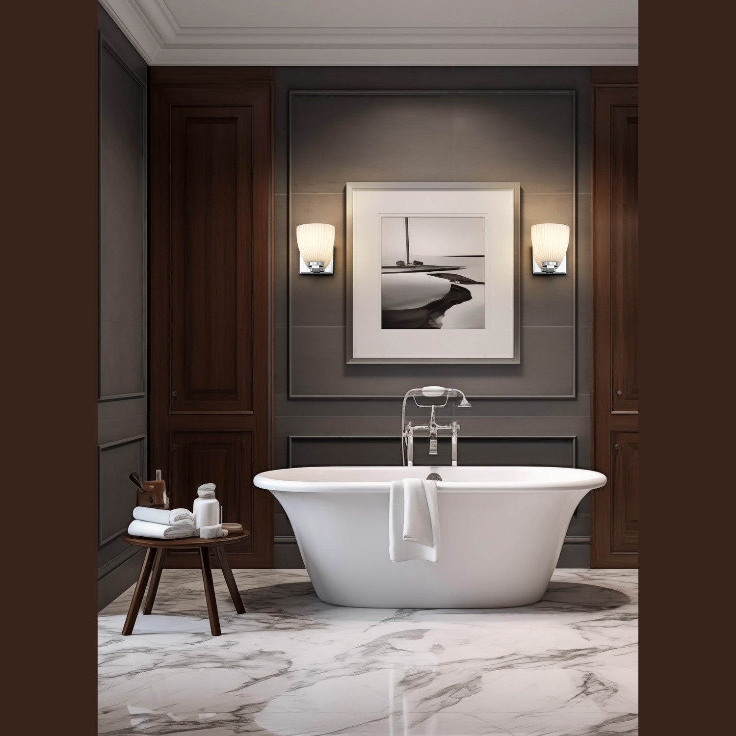 Z-Lite - 7518-1S-CH - One Light Wall Sconce - Naya - Chrome