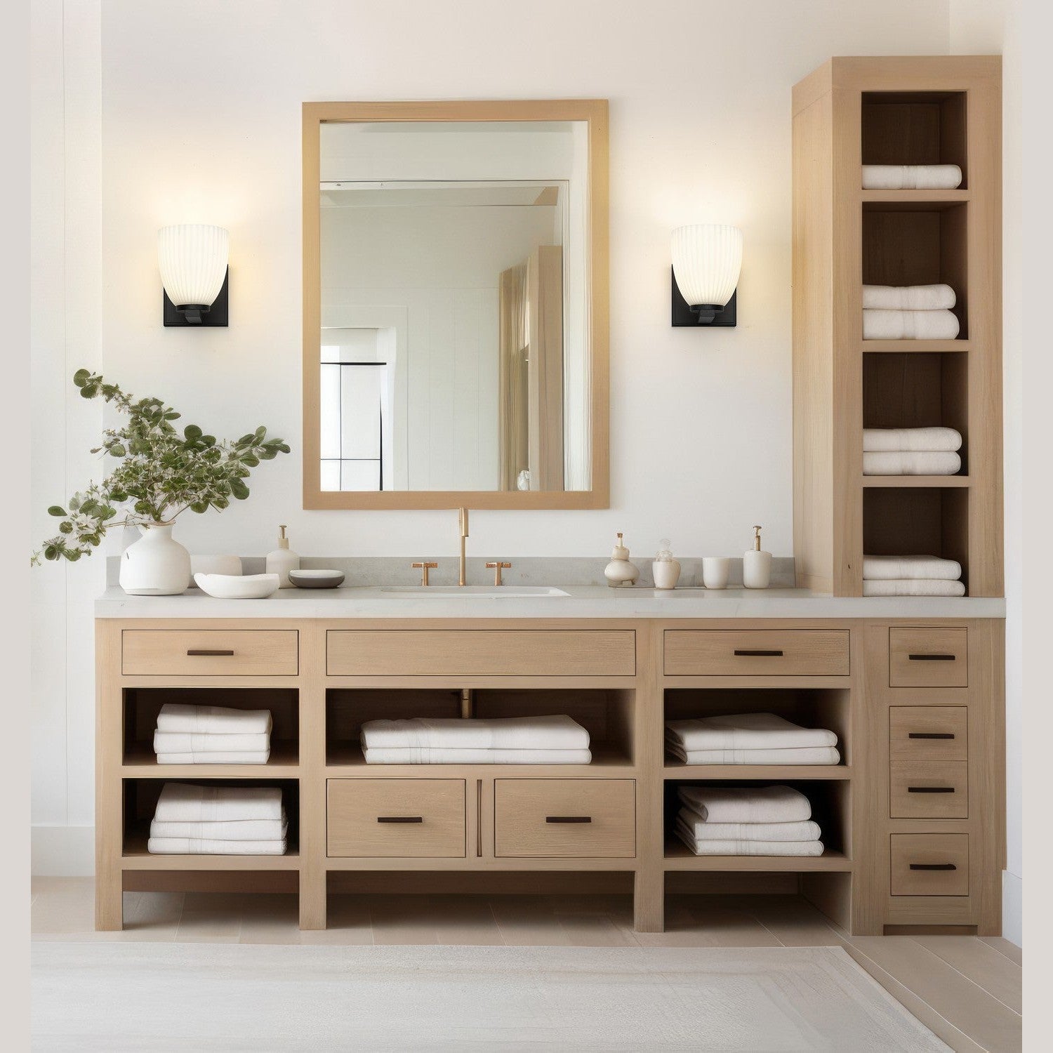 Z-Lite - 7518-1S-MB - One Light Wall Sconce - Naya - Matte Black