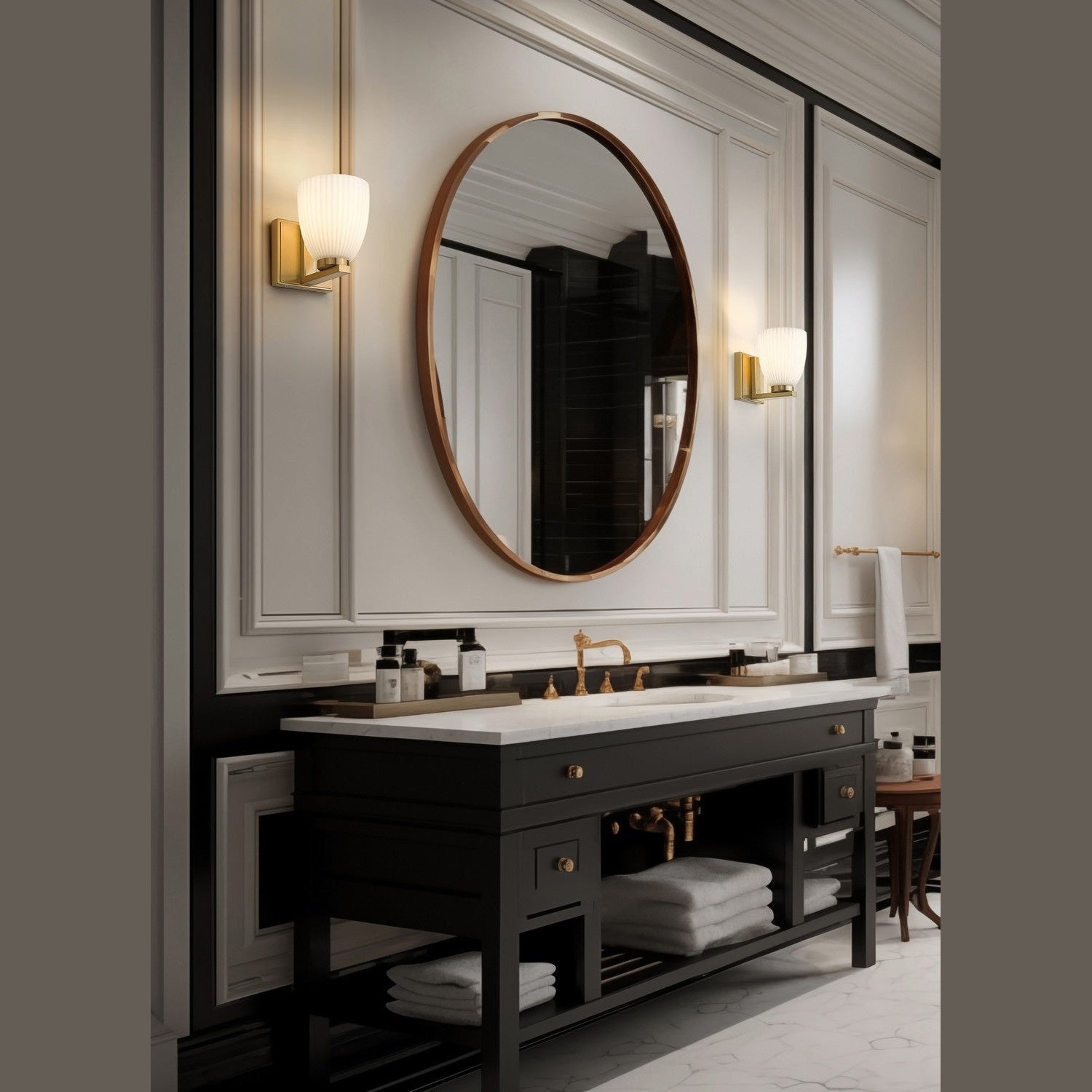 Z-Lite - 7518-1S-MGLD - One Light Wall Sconce - Naya - Modern Gold