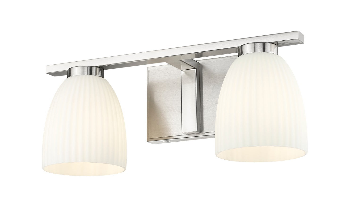 Z-Lite - 7518-2V-BN - Two Light Vanity - Naya - Brushed Nickel