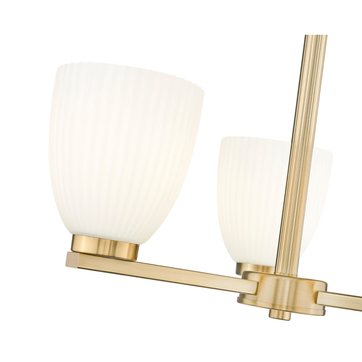 Z-Lite - 7518-3MGLD - Three Light Chandelier - Naya - Modern Gold