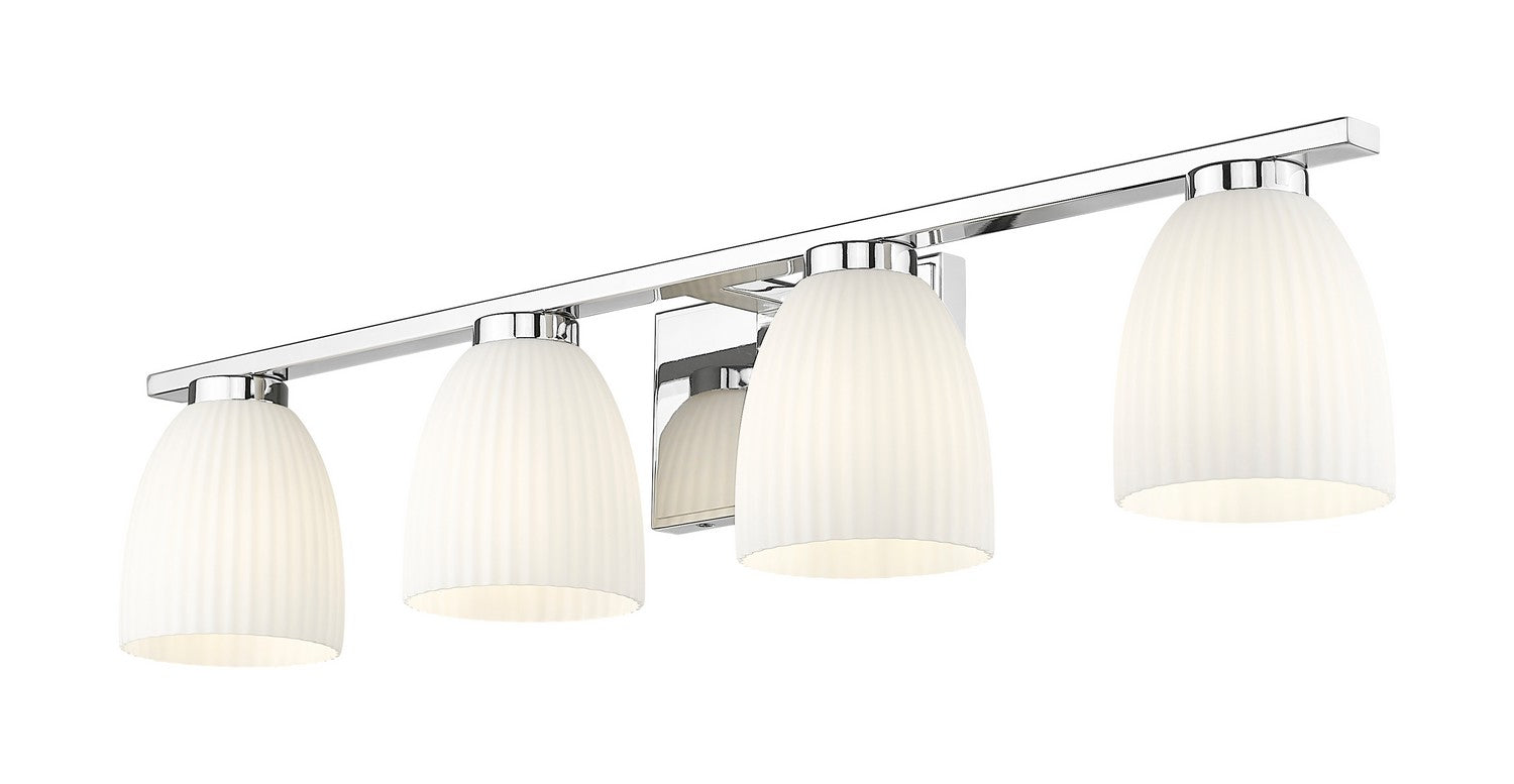 Z-Lite - 7518-4V-CH - Four Light Vanity - Naya - Chrome