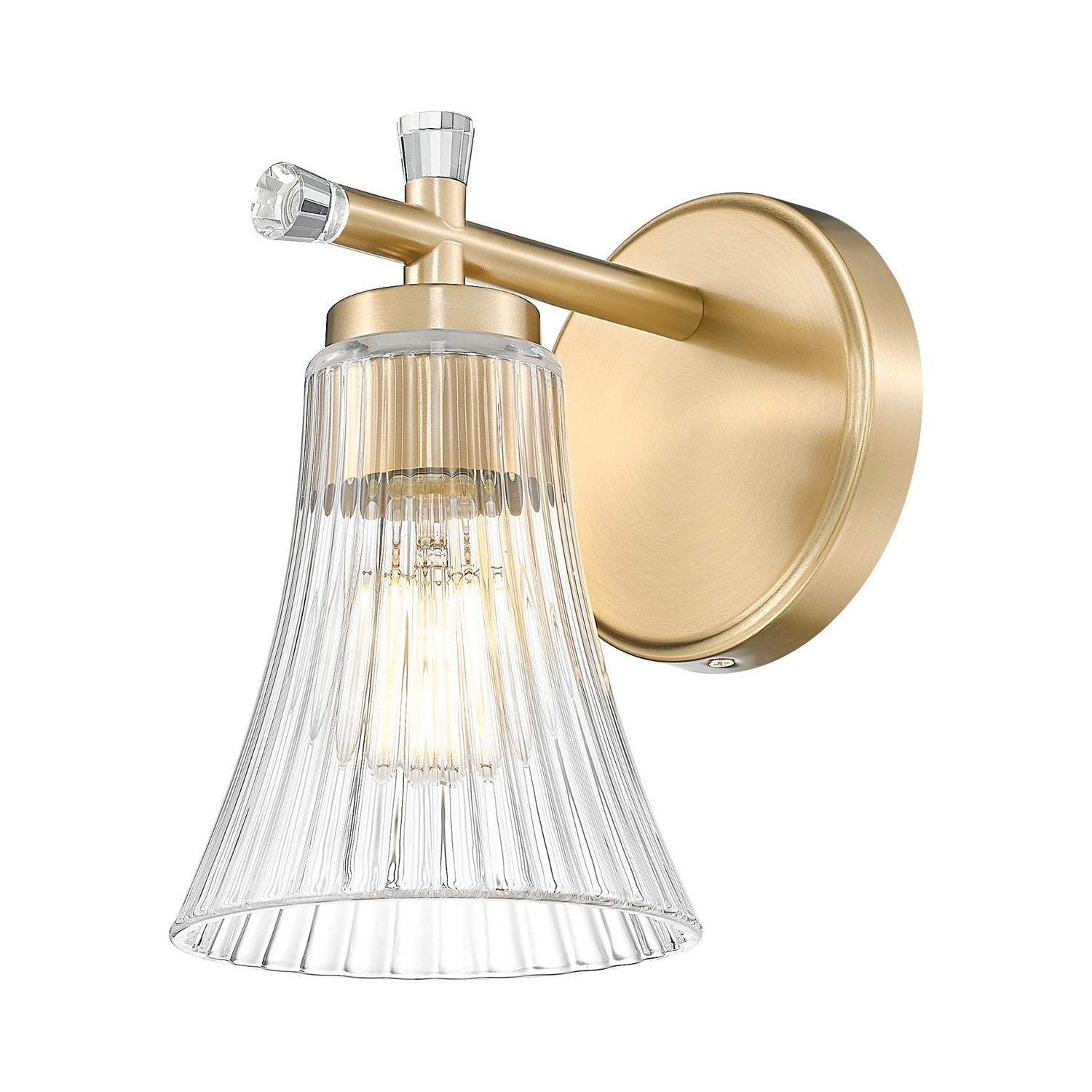 Z-Lite - 7519-1S-MGLD - One Light Wall Sconce - Belle - Modern Gold