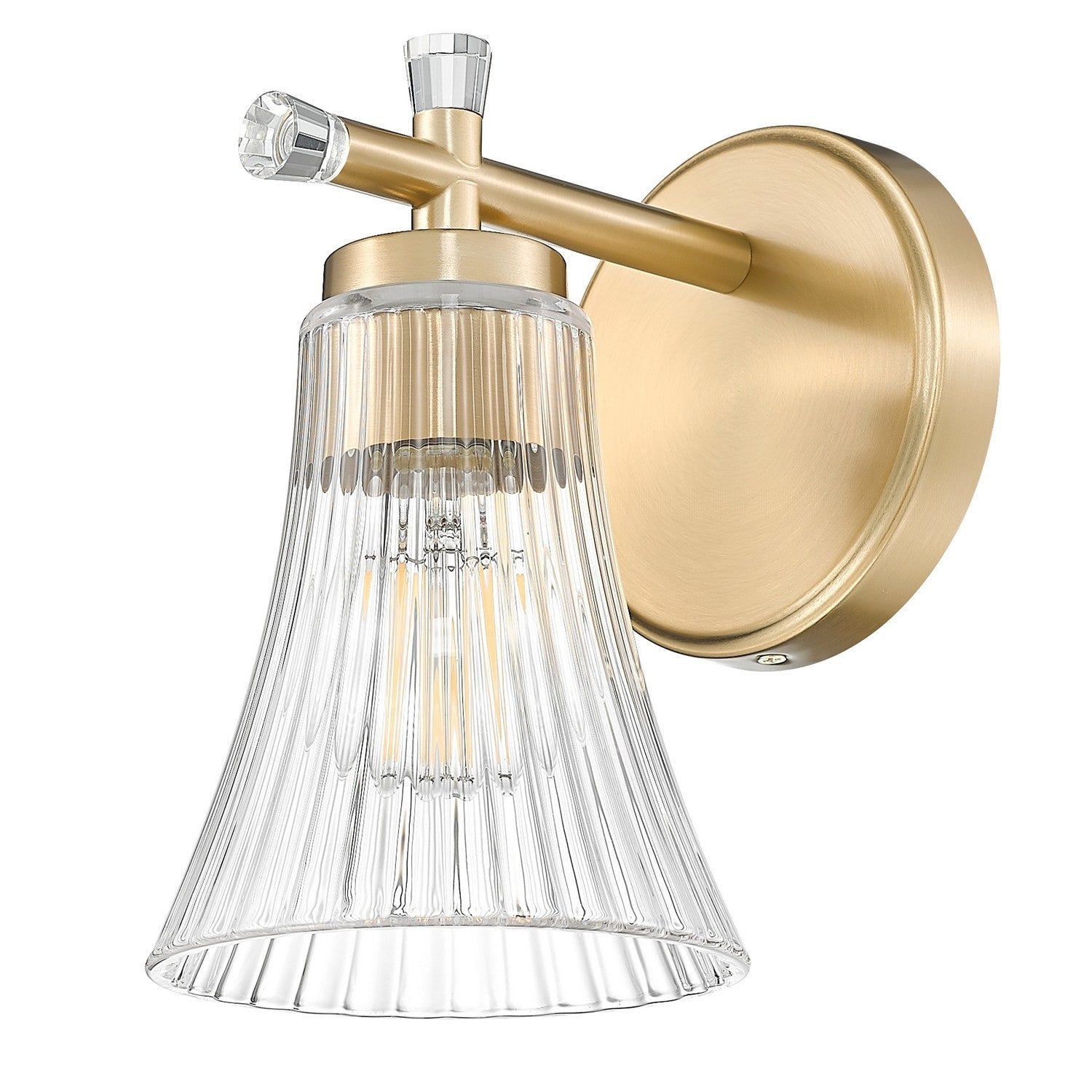 Z-Lite - 7519-1S-MGLD - One Light Wall Sconce - Belle - Modern Gold