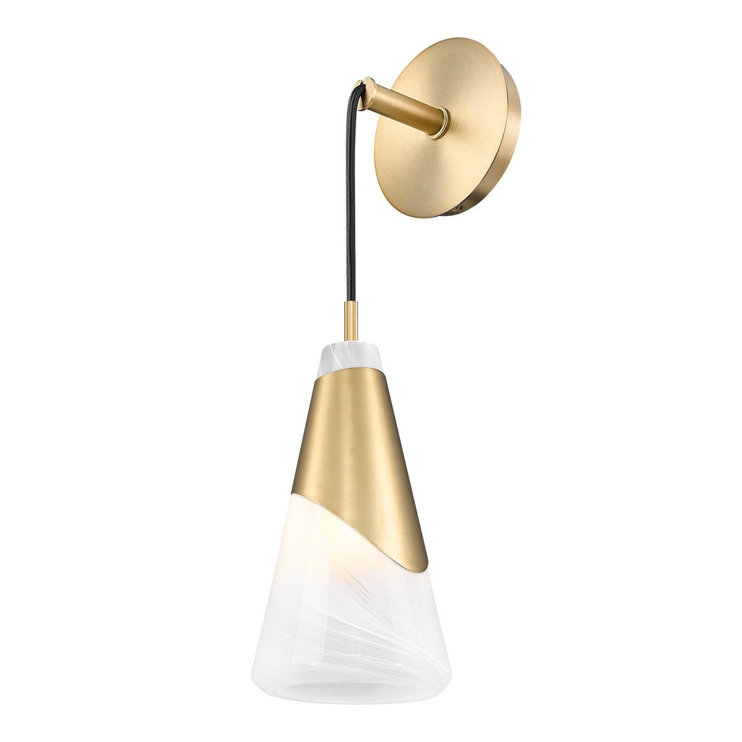 Z-Lite - 828-1S-MGLD - One Light Wall Sconce - Aimie - Modern Gold