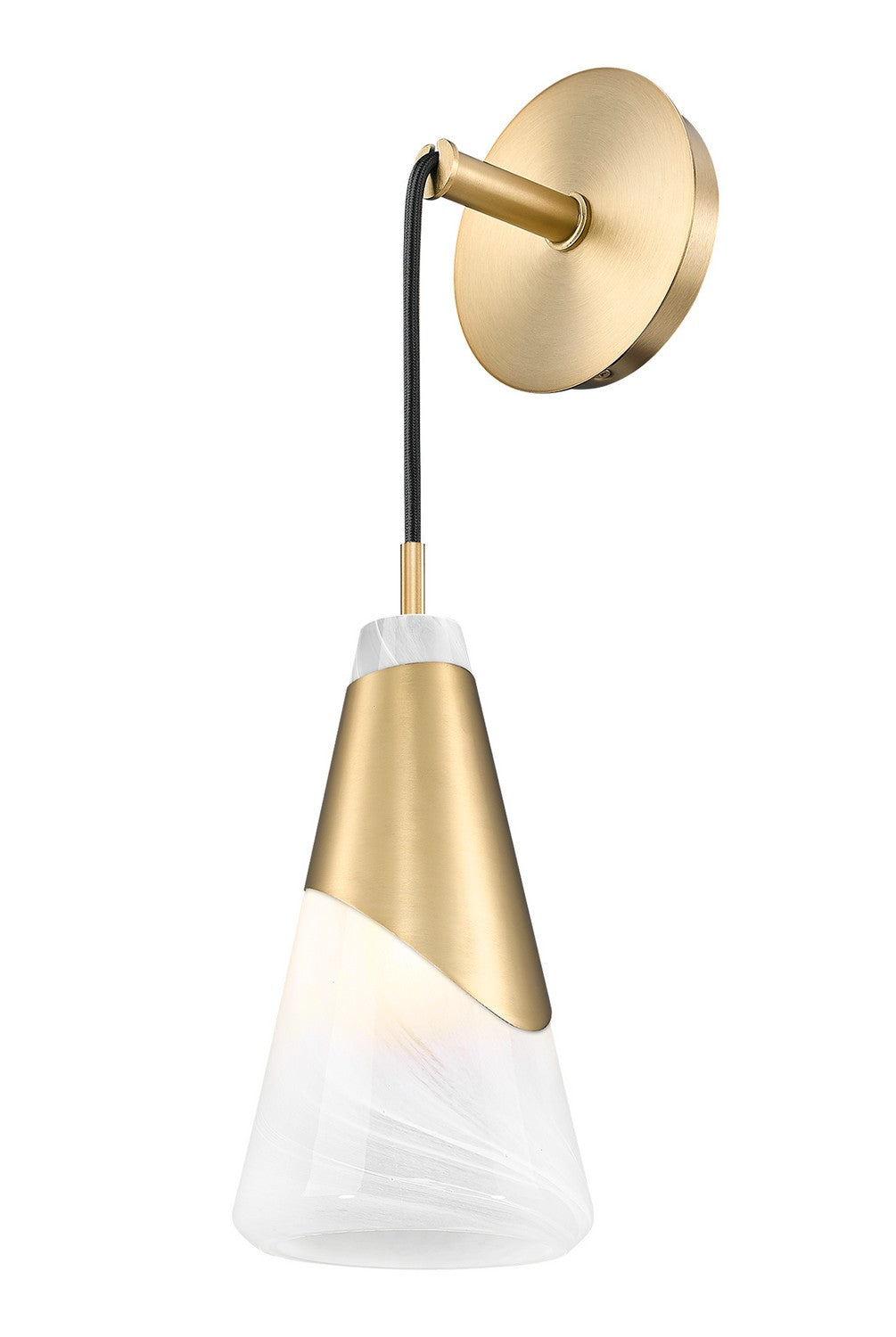 Z-Lite - 828-1S-MGLD - One Light Wall Sconce - Aimie - Modern Gold