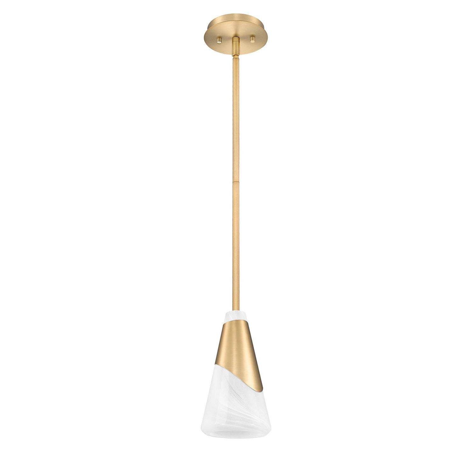 Z-Lite - 828P6-ROD-MGLD - One Light Pendant - Aimie - Modern Gold