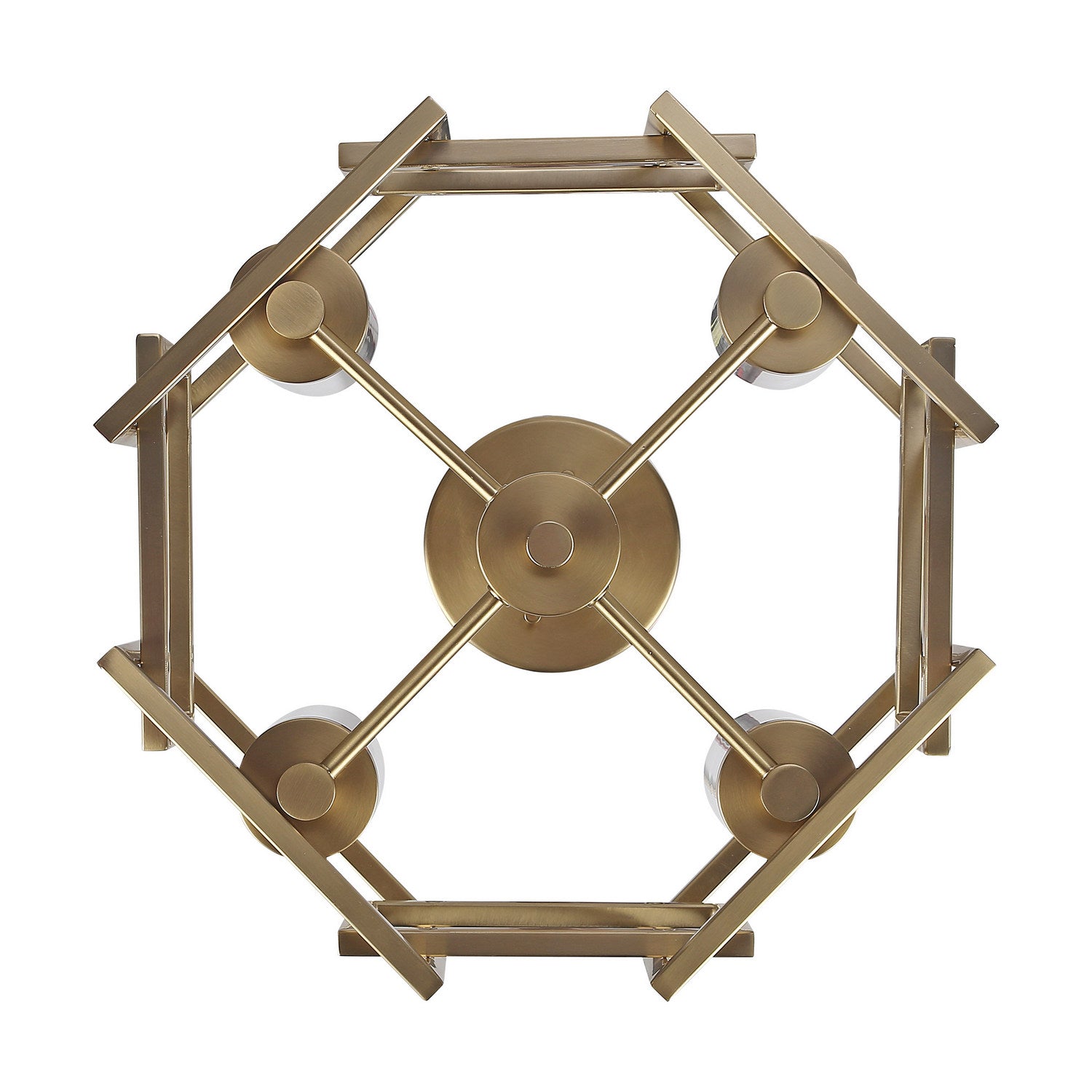 Golden - 6068-4P BCB - Four Light Pendant - Marco - Brushed Champagne Brass