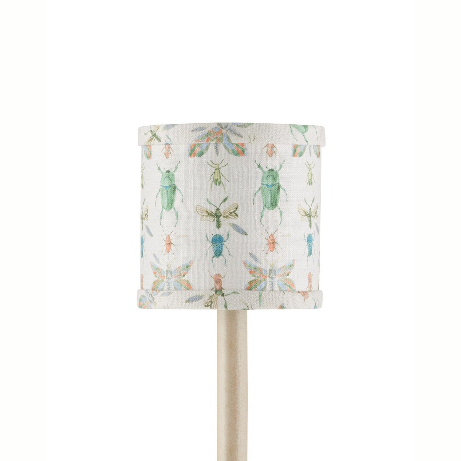 Currey and Company - 0900-0061 - Chandelier Shade - Bug Parade - Ivory/Green/Yellow/Blue/Orange