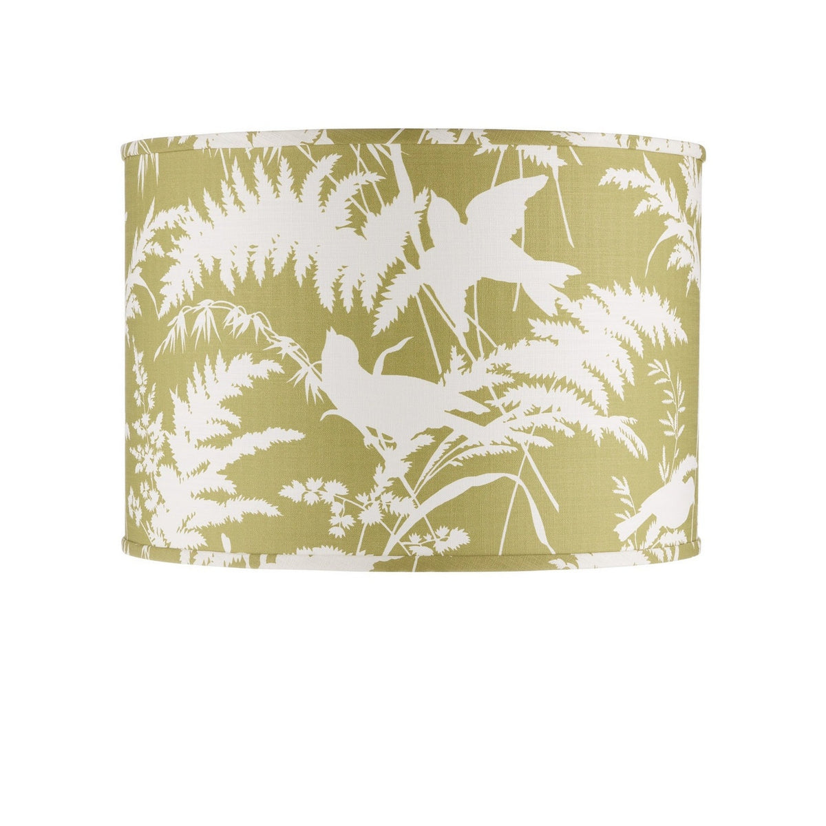Currey and Company - 0900-6007 - Lamp Shade - Aviary - Moss/Ivory