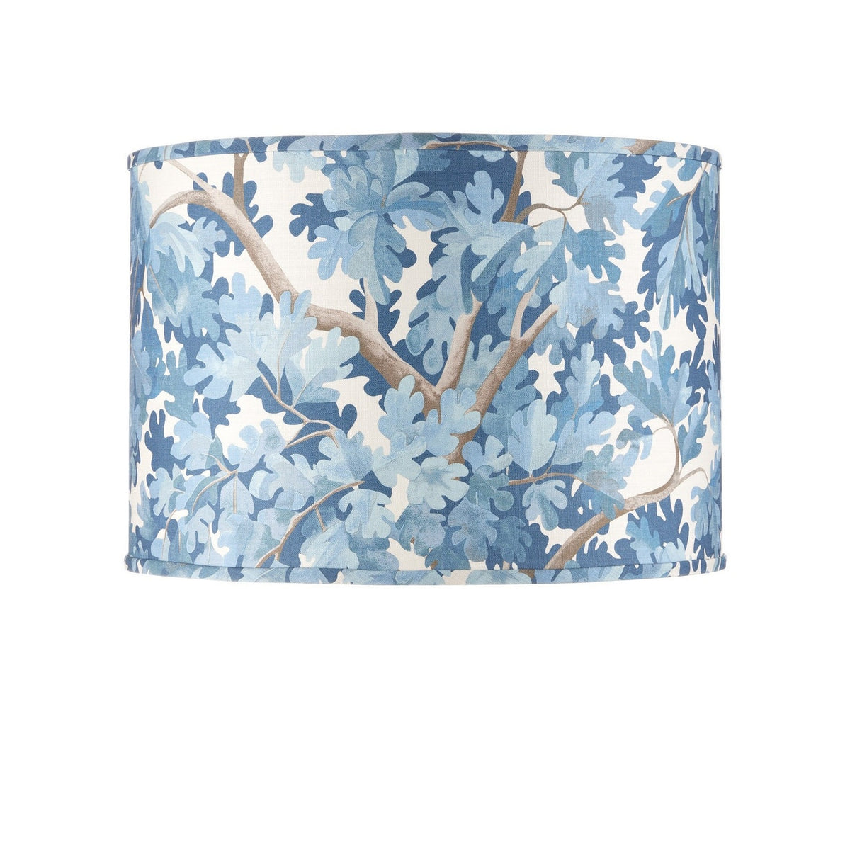 Currey and Company - 0900-6011 - Lamp Shade - Woodland - Blue/Brown/Ivory