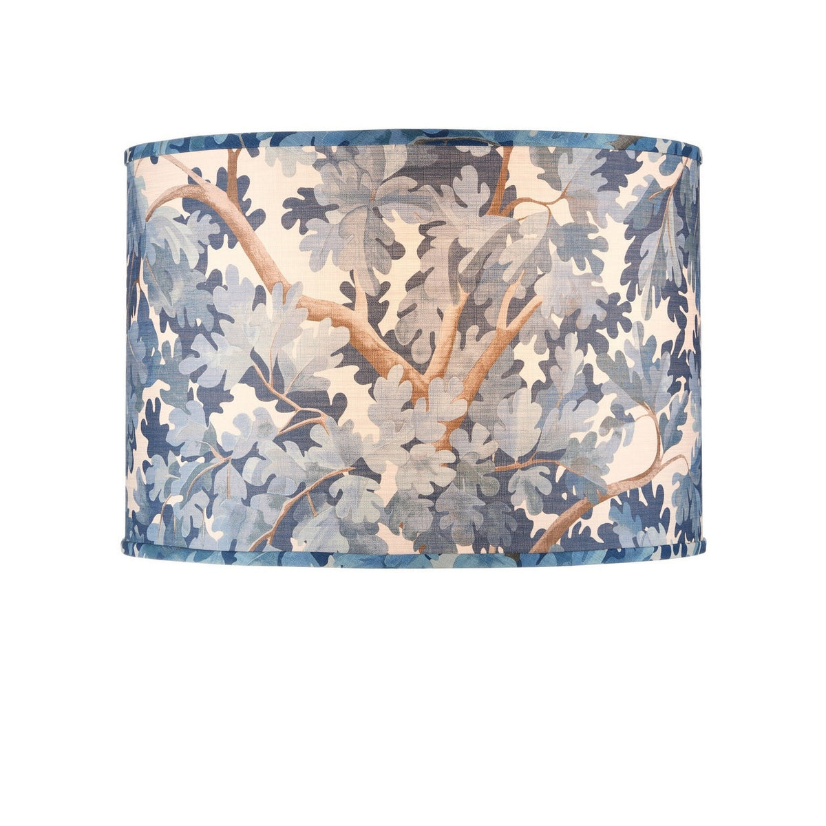 Currey and Company - 0900-6011 - Lamp Shade - Woodland - Blue/Brown/Ivory