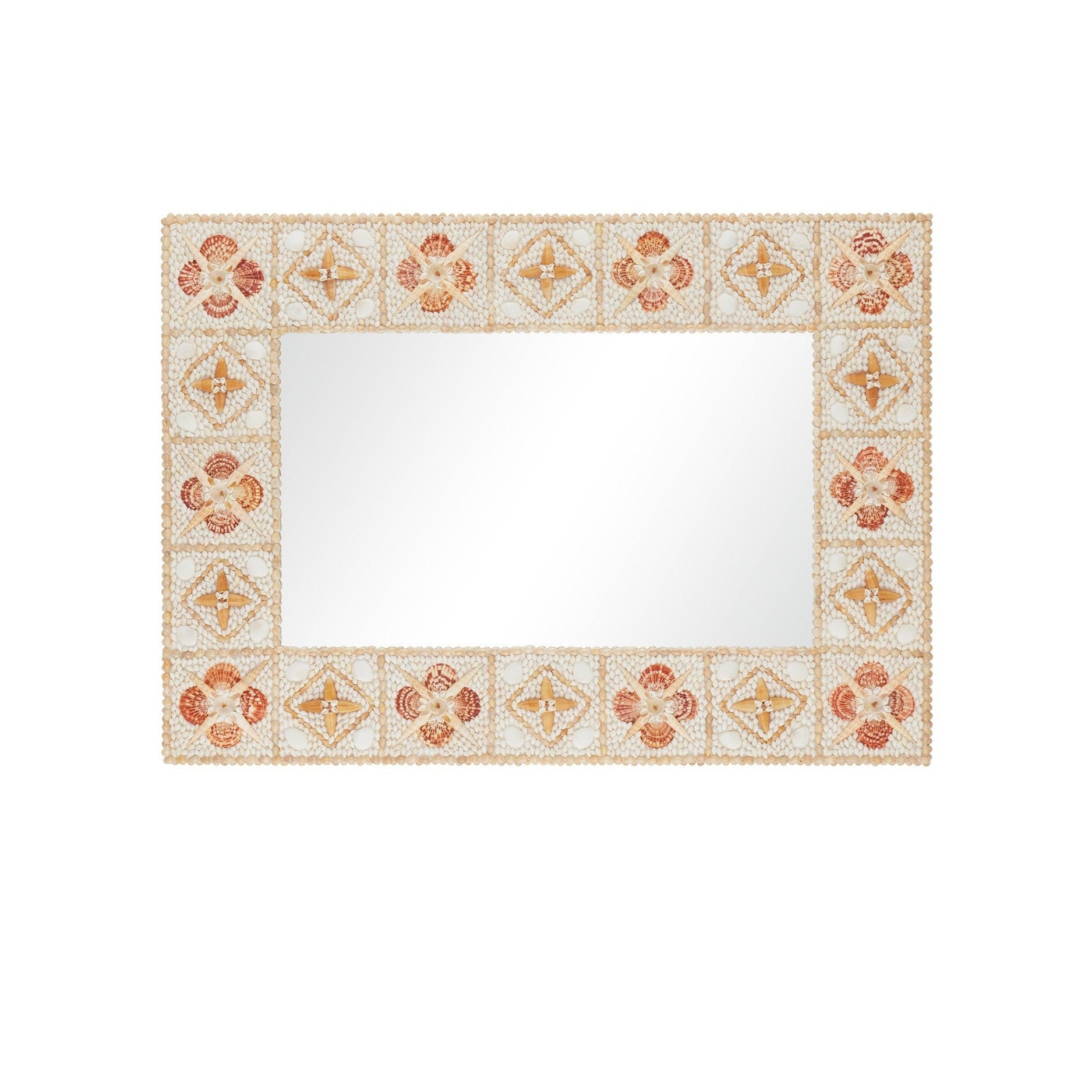 Currey and Company - 1000-0169 - Mirror - Junonia Rectangular Mirror - Natural