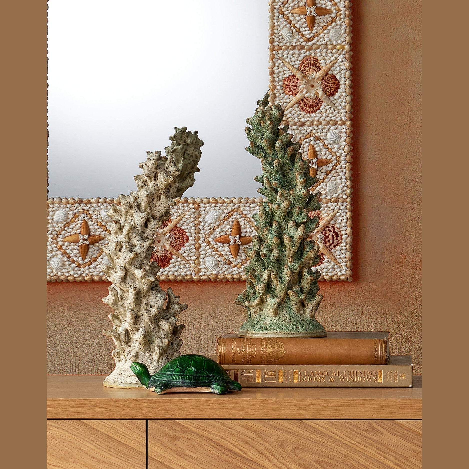 Currey and Company - 1000-0169 - Mirror - Junonia Rectangular Mirror - Natural