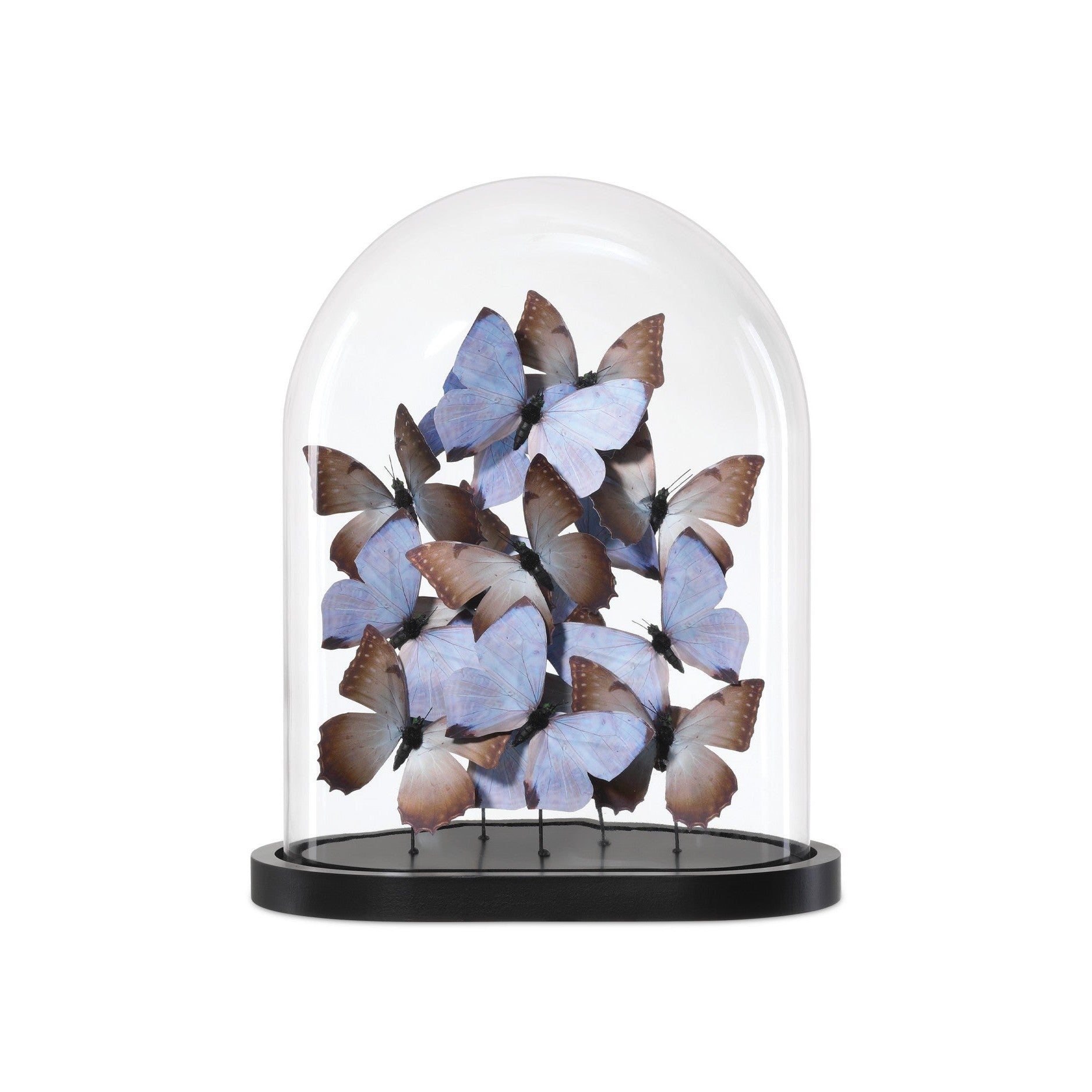 Currey and Company - 1200-0977 - Sculpture - Rue de Bac - Lilac / Brown / Black / Clear