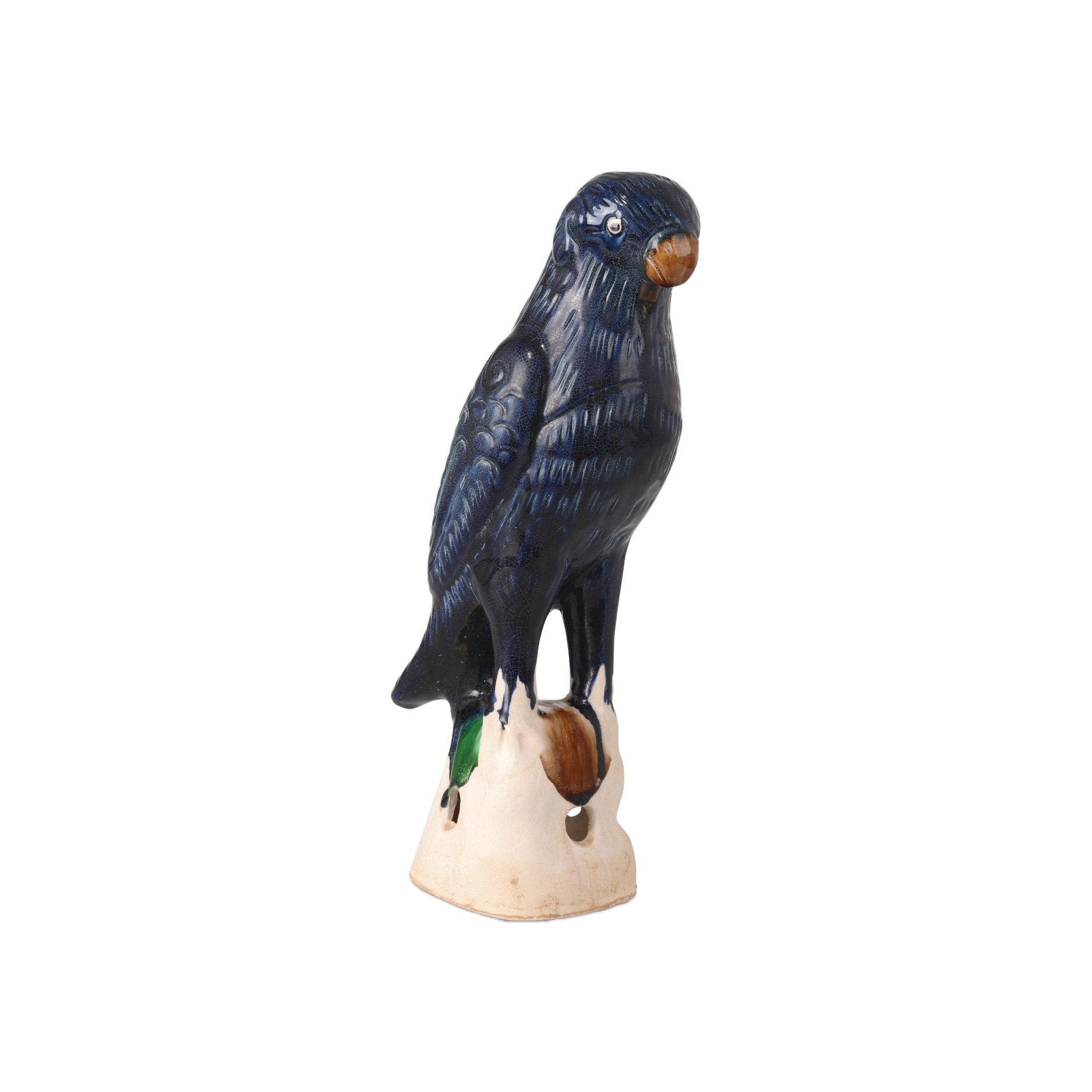 Currey and Company - 1200-0993 - Sculpture - Tand Dynasty - Antique Blue / Off-White