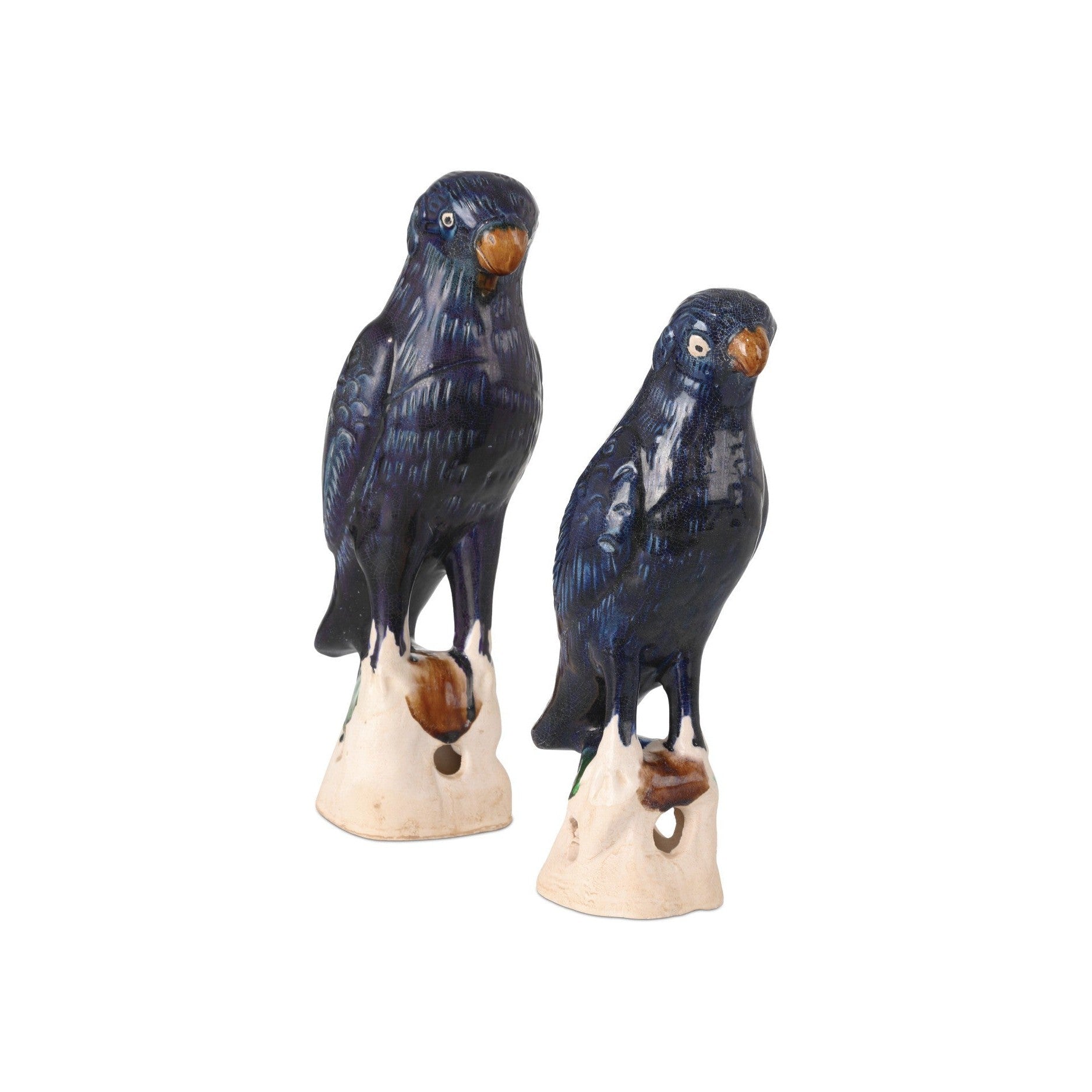 Currey and Company - 1200-0993 - Sculpture - Tand Dynasty - Antique Blue / Off-White