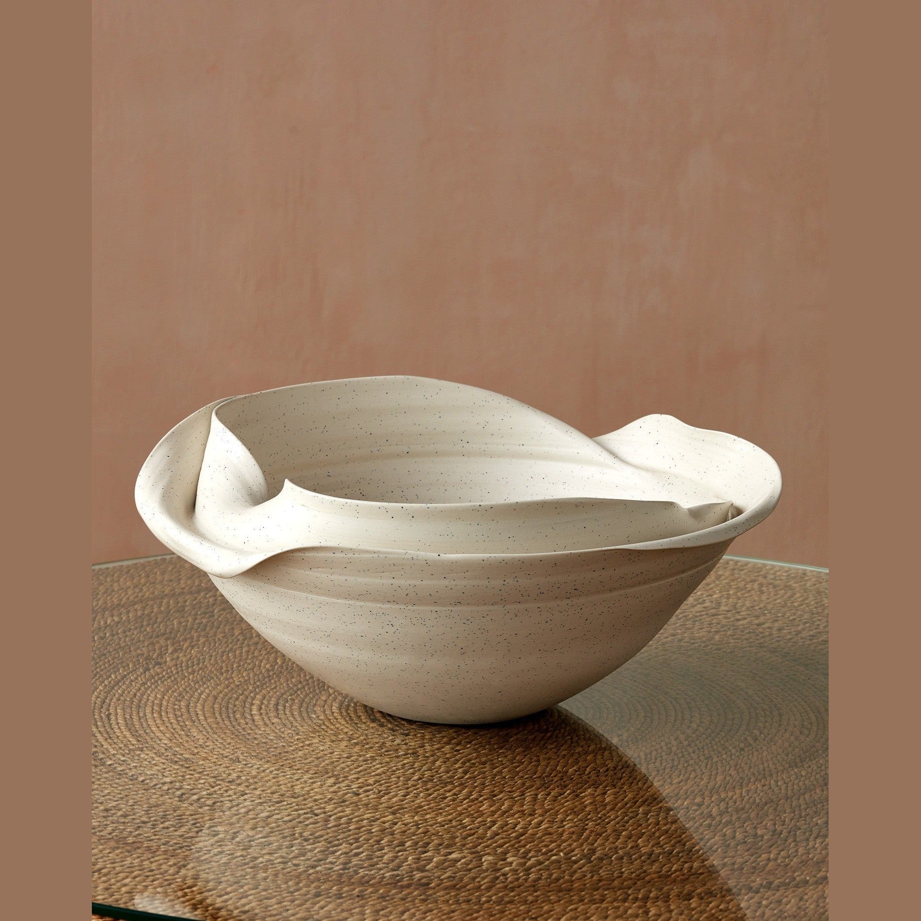 Currey and Company - 1200-1007 - Bowl - Grandeur Bowl - Eggshell