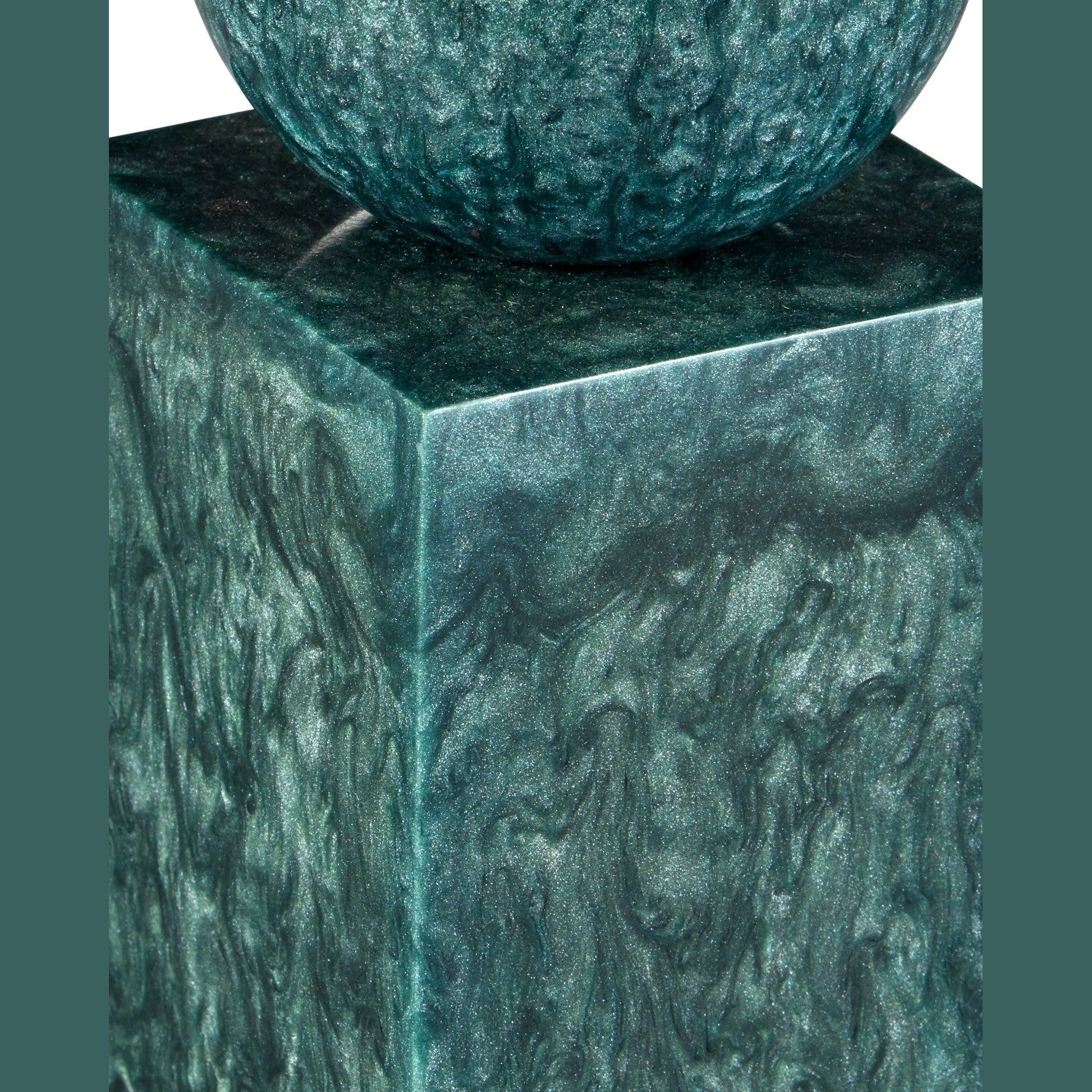 Currey and Company - 1200-1026 - Object Set of 2 - Nova - Teal