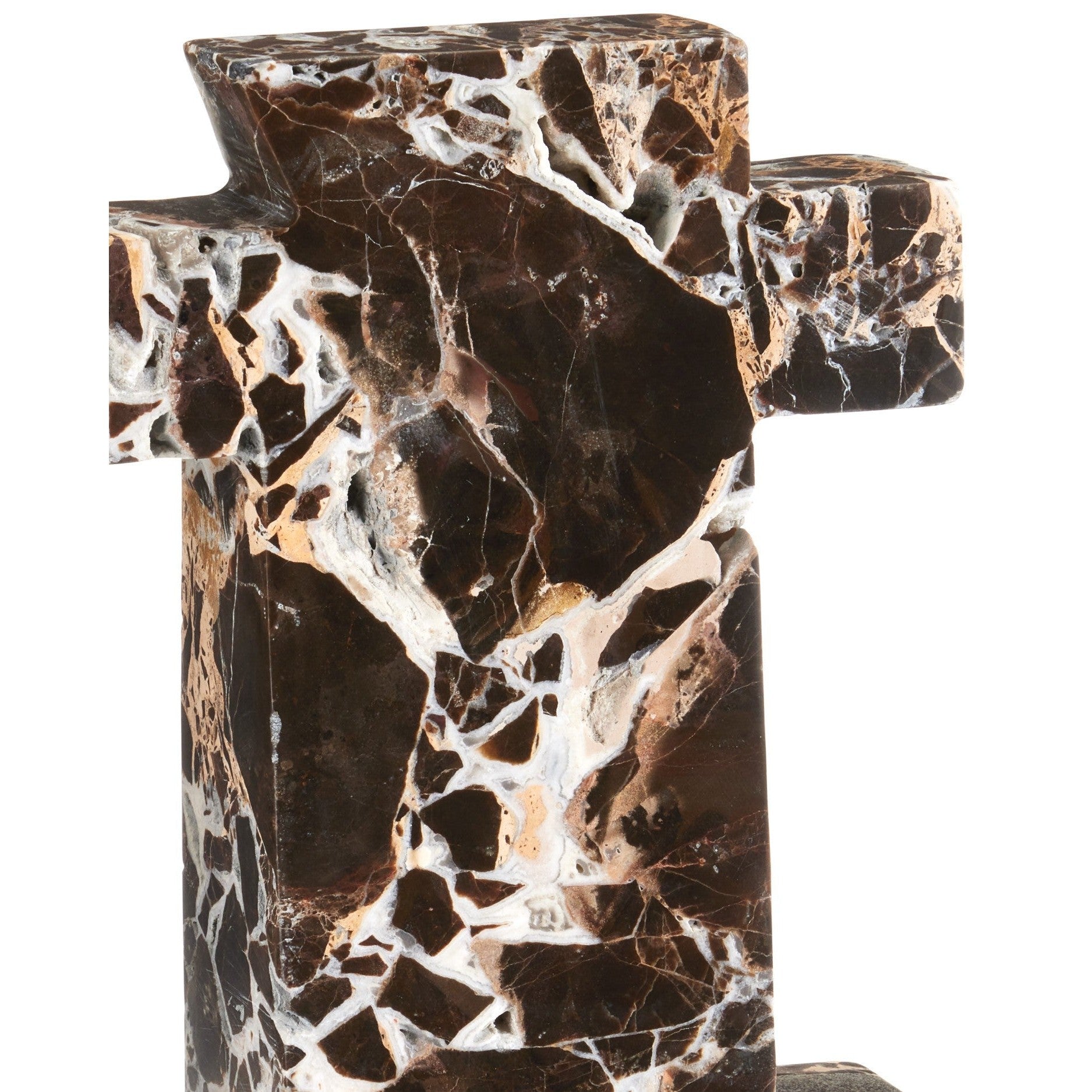 Currey and Company - 1200-1030 - Object - Blount Marble Object - Natural