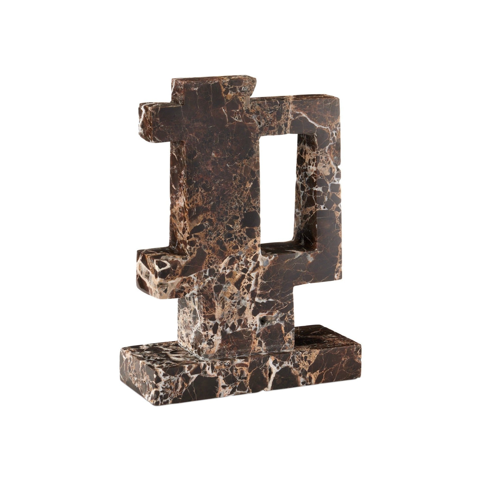Currey and Company - 1200-1030 - Object - Blount Marble Object - Natural