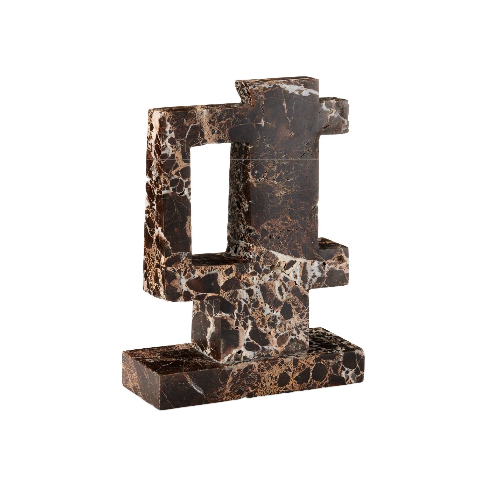 Currey and Company - 1200-1030 - Object - Blount Marble Object - Natural