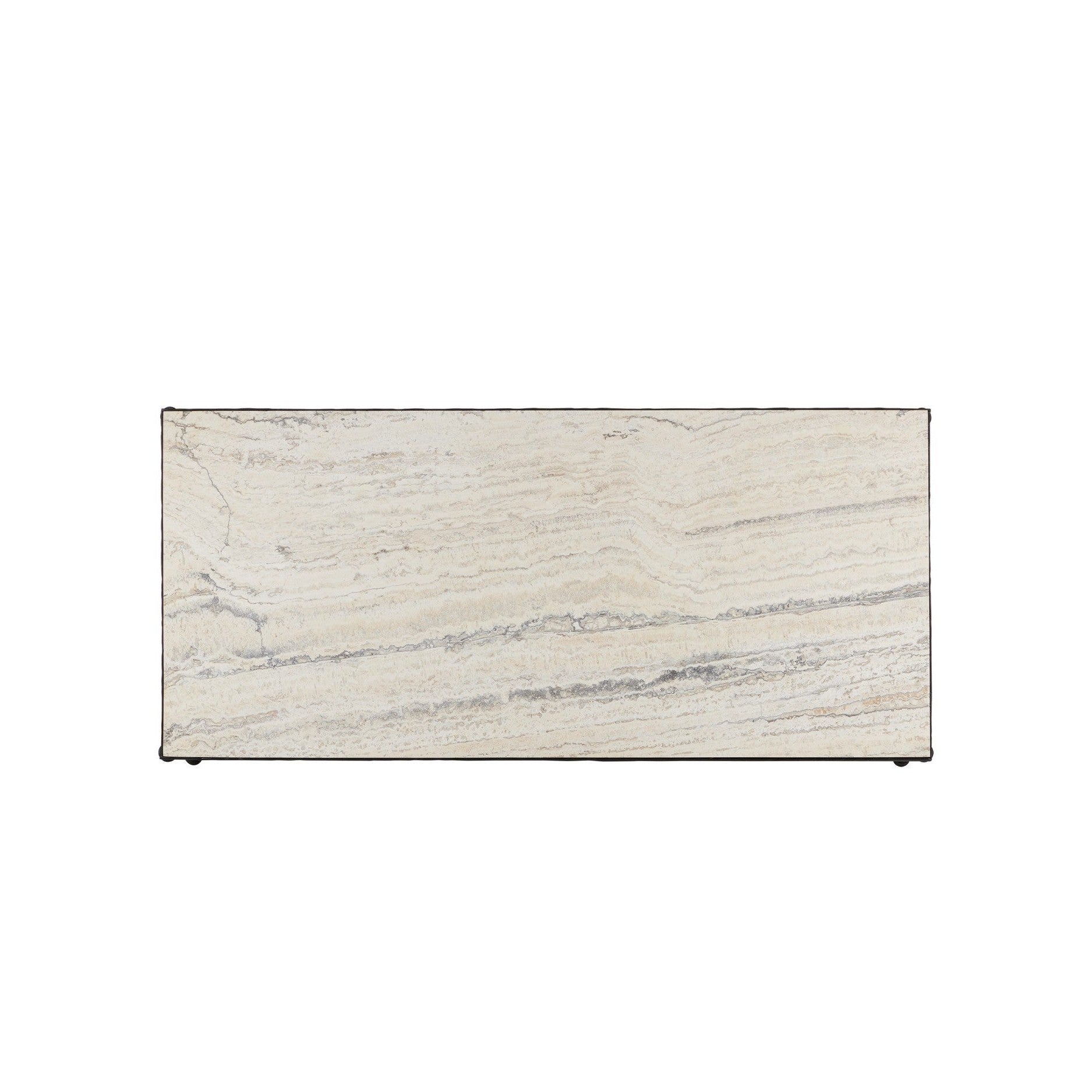 Currey and Company - 4000-0244 - Cocktail Table - Agora - Natural / Rustic Bronze