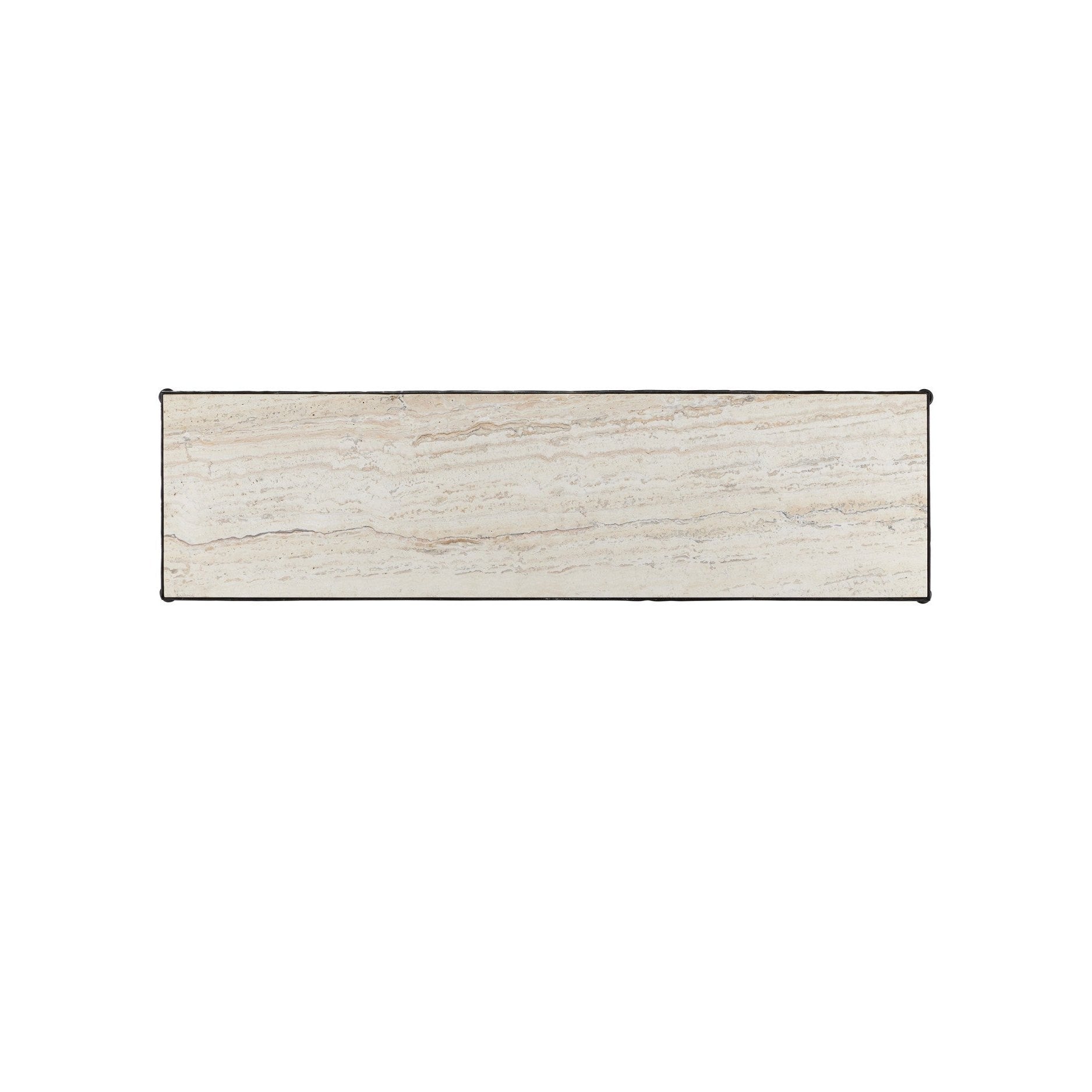 Currey and Company - 4000-0245 - Console Table - Agora - Natural / Rustic Bronze