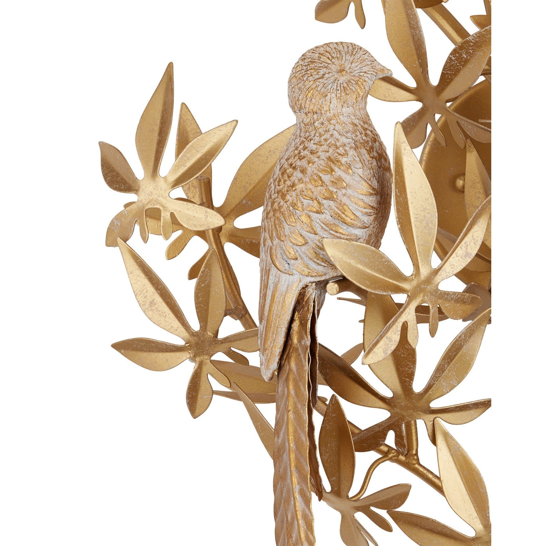 Currey and Company - 5000-0282 - One Light Wall Sconce - Aviary - Swedish Gold