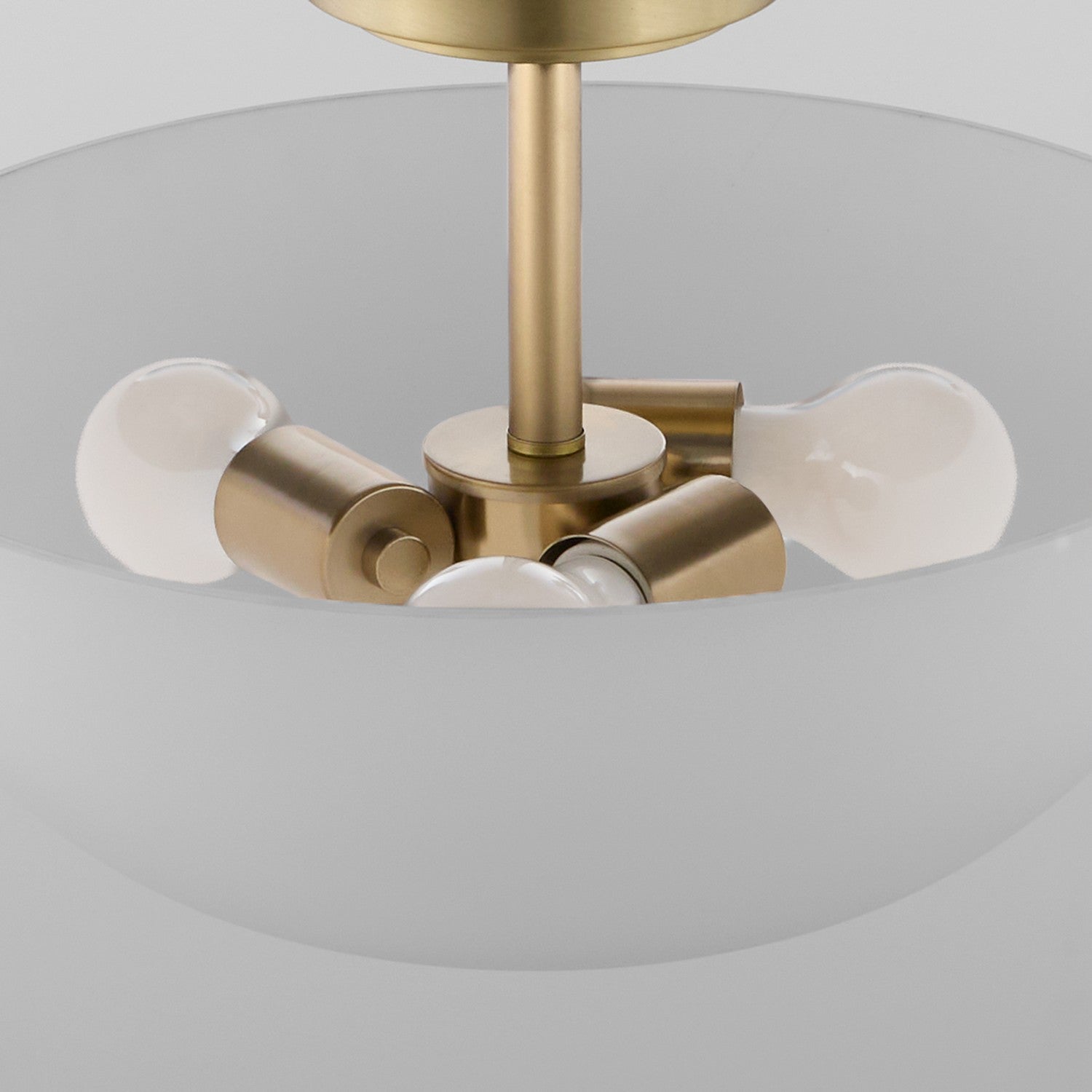 Quorum - 2800-15-180 - Three Light Dual Mount - Adams - Aged Brass